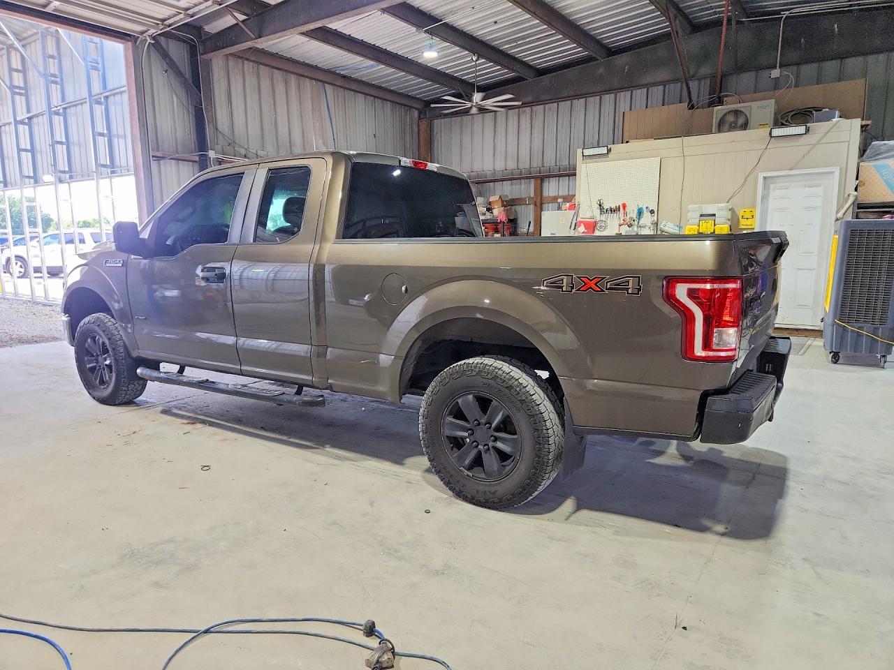 2015 Ford F150 Super Cab Brown vin: 1FTEX1EP2FFD06295