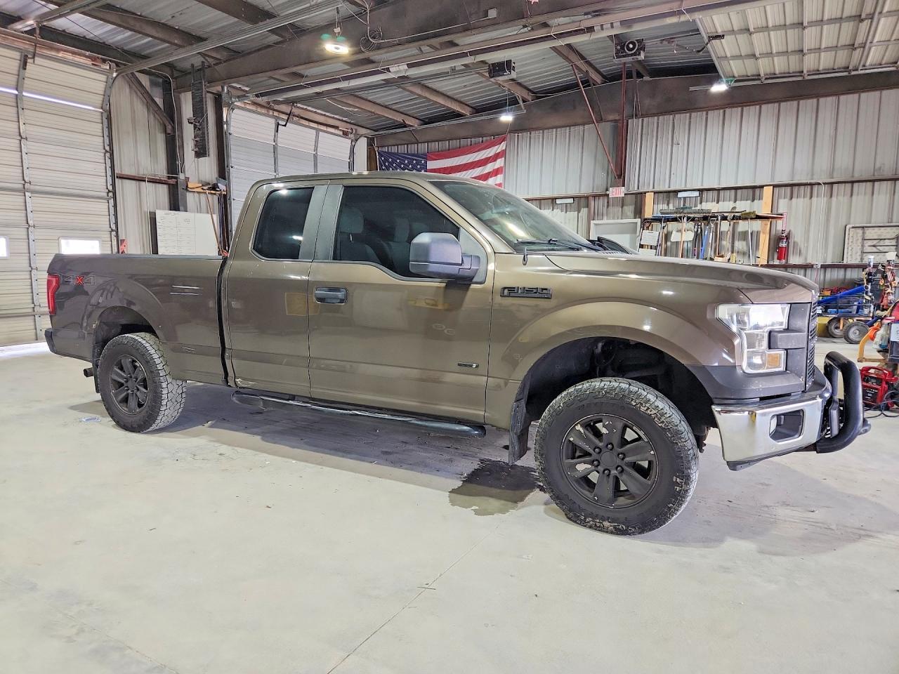 2015 Ford F150 Super Cab Brown vin: 1FTEX1EP2FFD06295