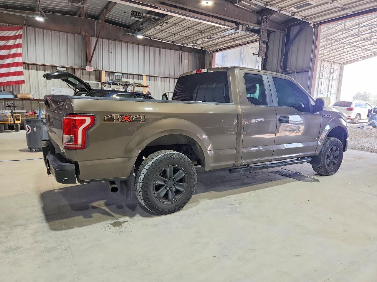 2015 Ford F150 Super Cab Brown vin: 1FTEX1EP2FFD06295