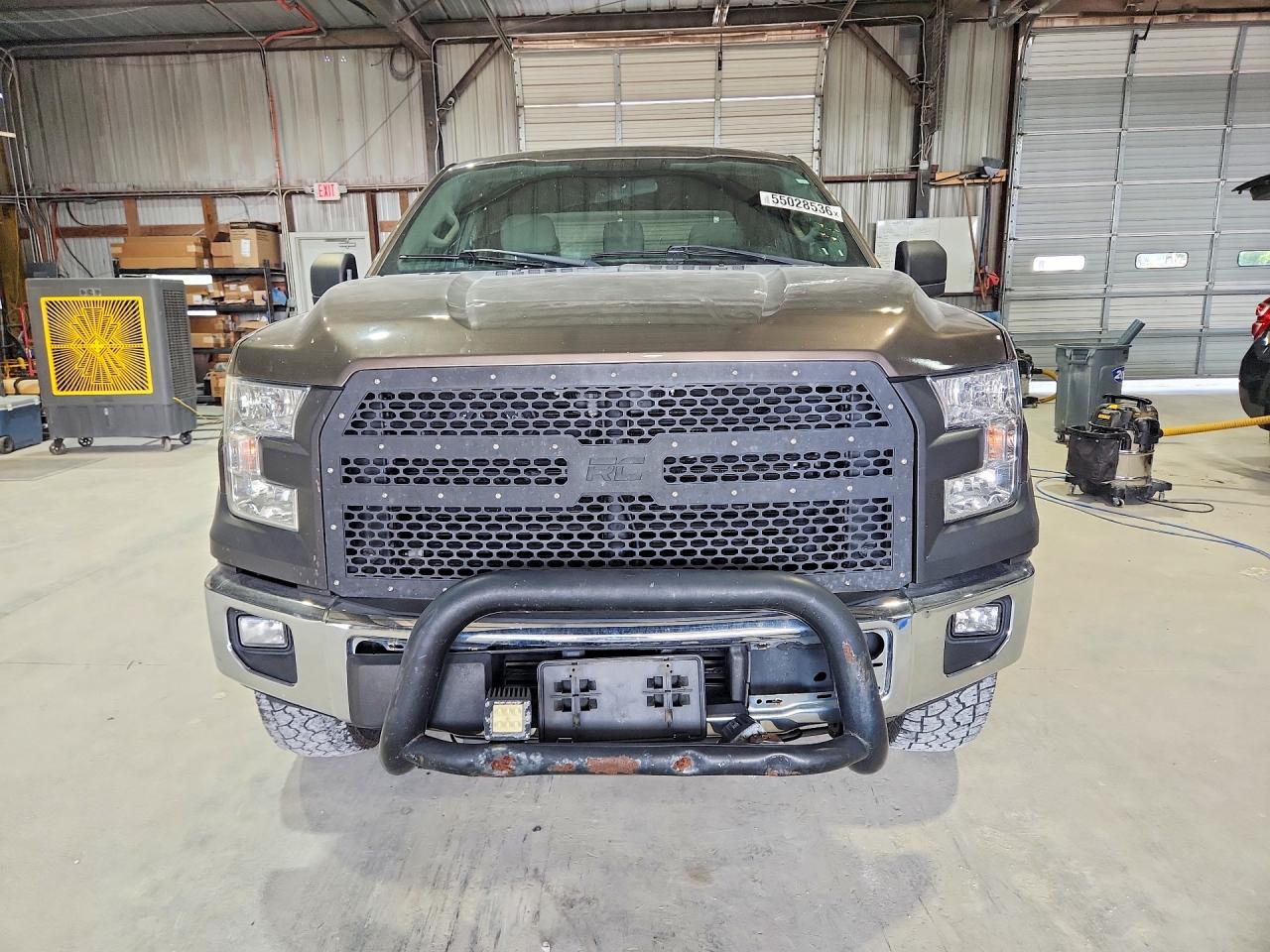 2015 Ford F150 Super Cab Brown vin: 1FTEX1EP2FFD06295