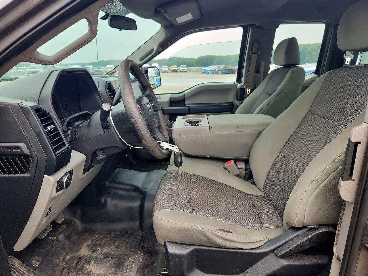 2015 Ford F150 Super Cab Серый vin: 1FTEX1EP2FKD92781