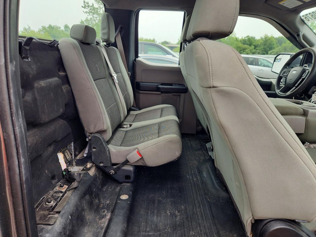 2015 Ford F150 Super Cab Серый vin: 1FTEX1EP2FKD92781
