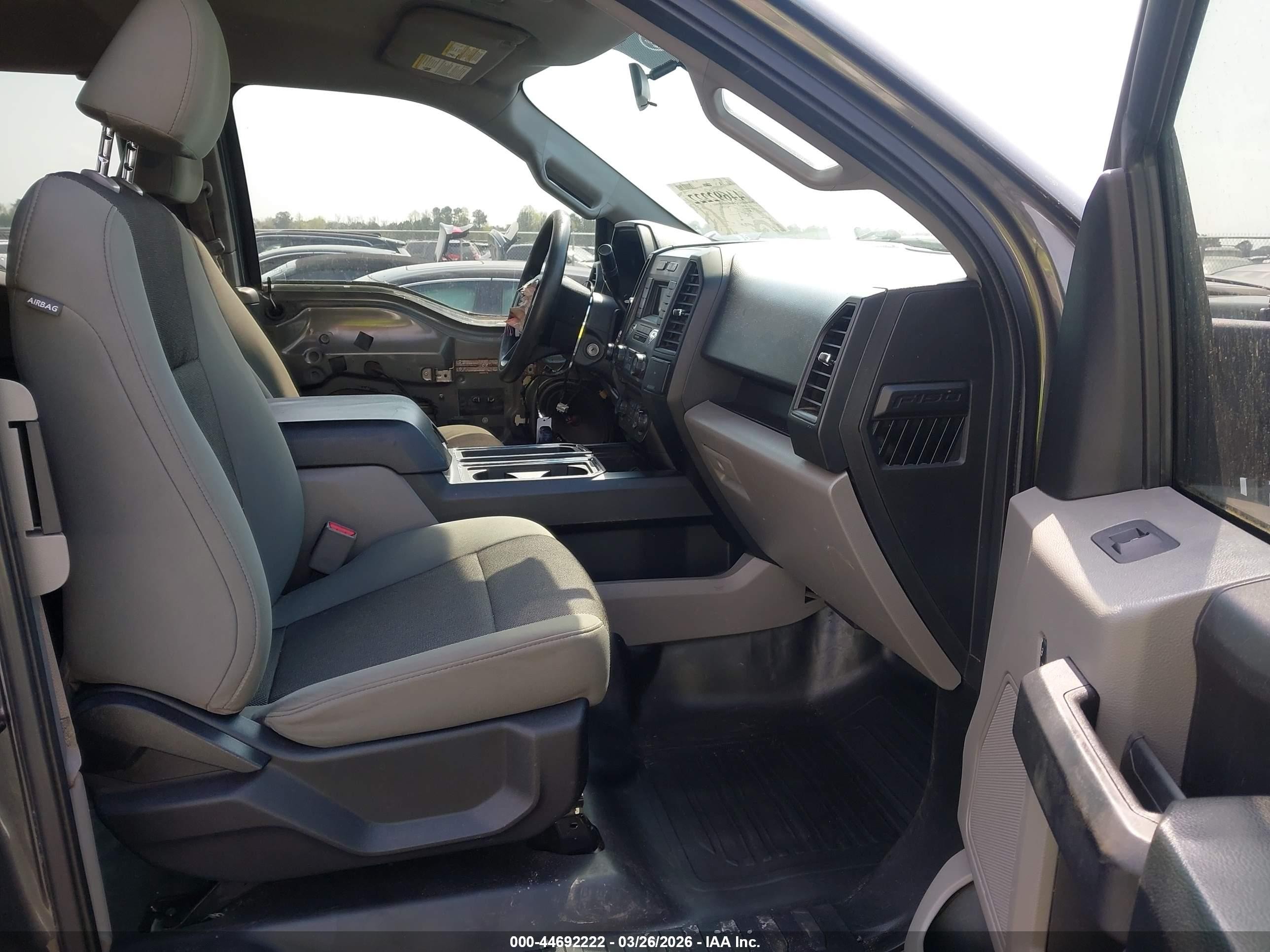2015 Ford F-150 Xl Gray vin: 1FTEX1EP2FKE80083