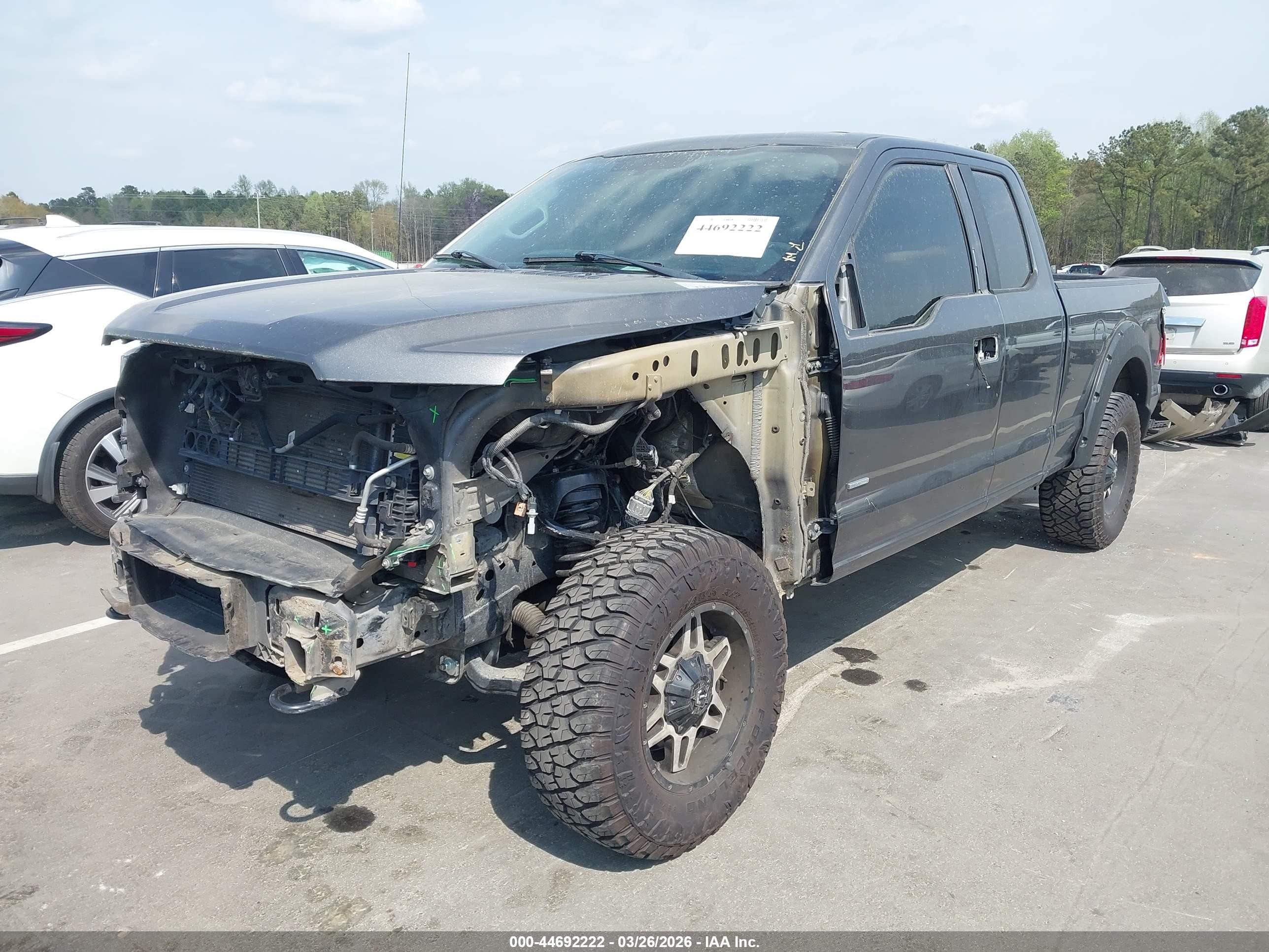 2015 Ford F-150 Xl Gray vin: 1FTEX1EP2FKE80083