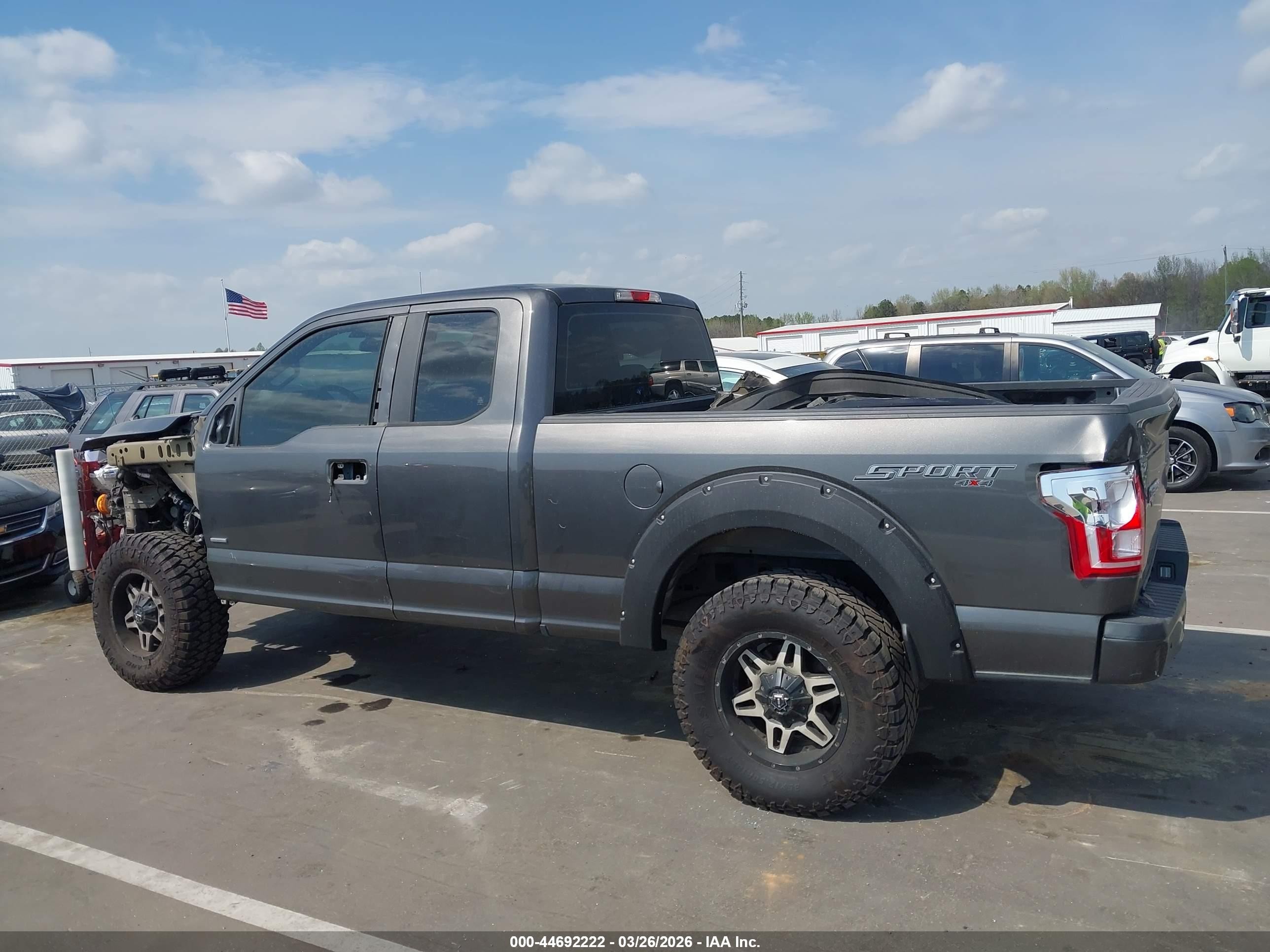 2015 Ford F-150 Xl Gray vin: 1FTEX1EP2FKE80083