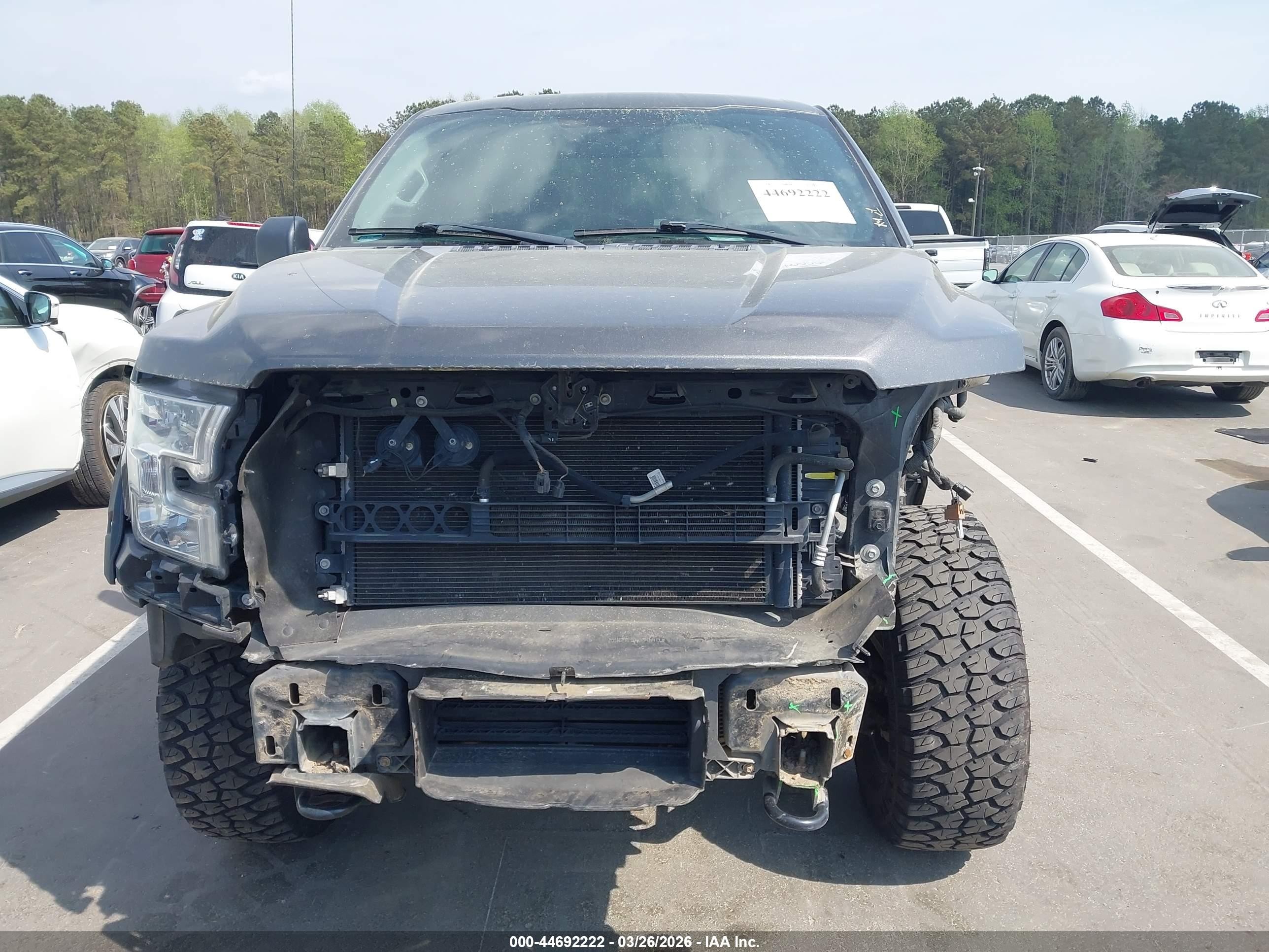 2015 Ford F-150 Xl Gray vin: 1FTEX1EP2FKE80083