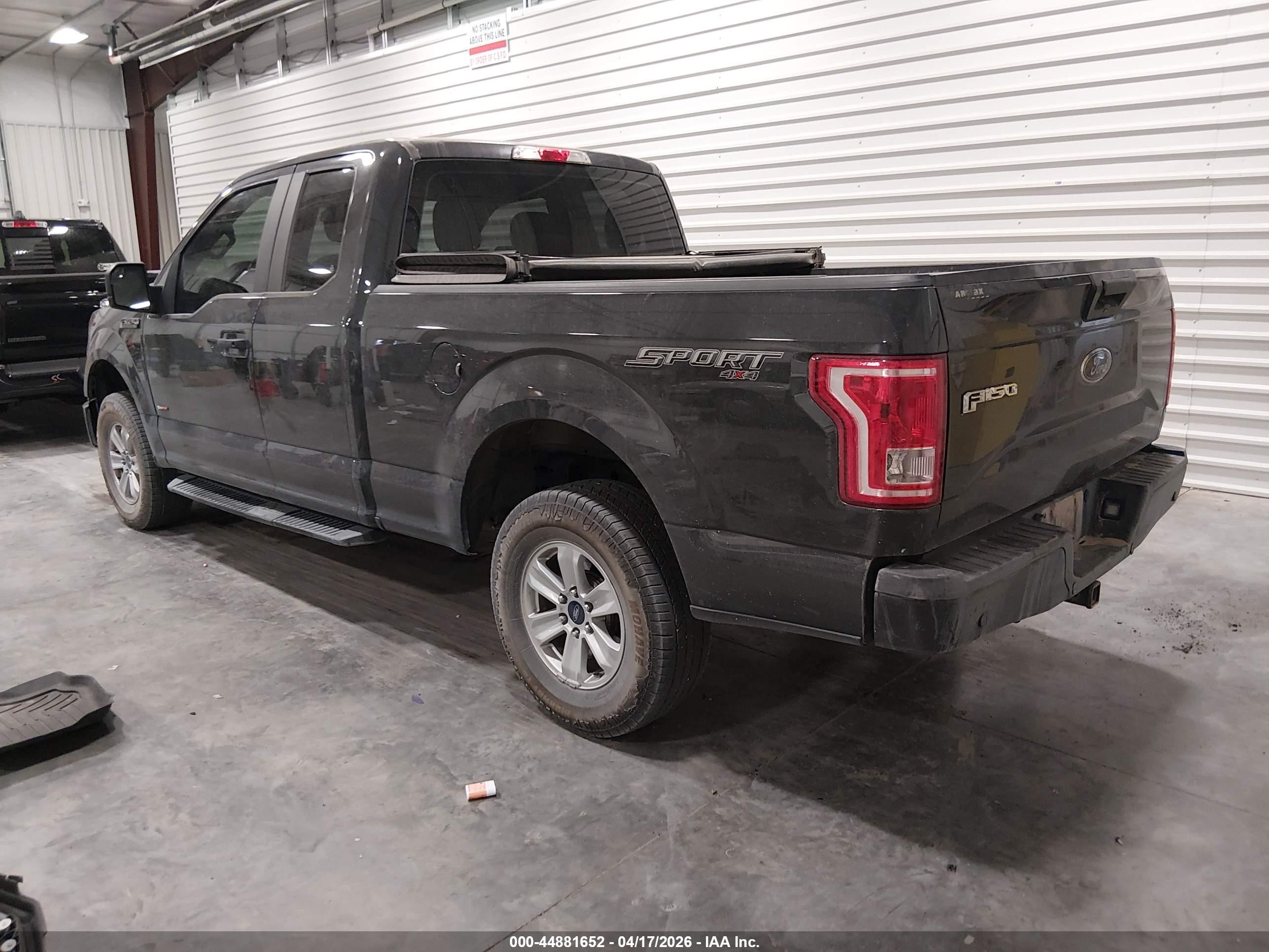 2016 Ford F-150 Xl Gray vin: 1FTEX1EP2GKD94967