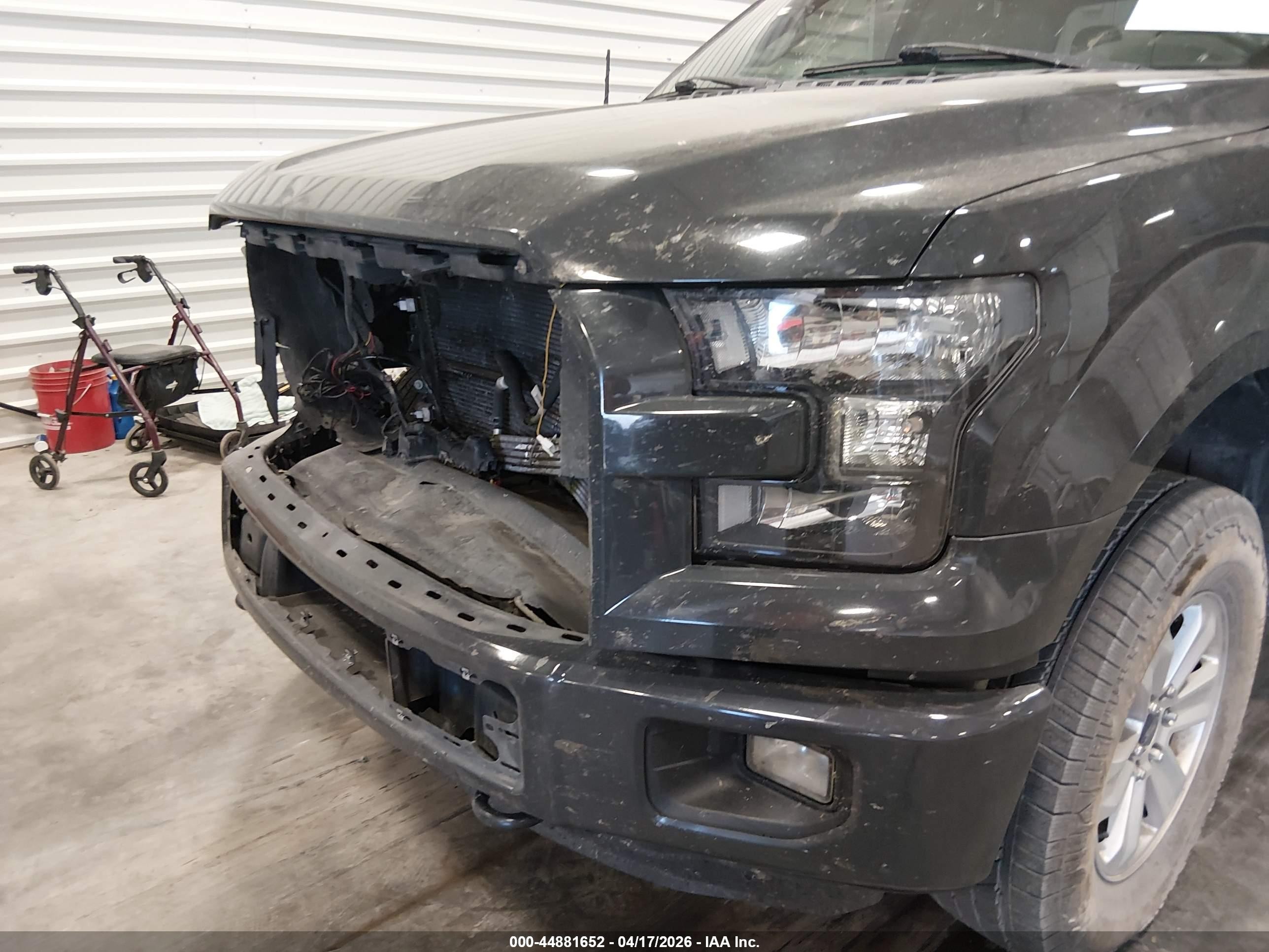 2016 Ford F-150 Xl Gray vin: 1FTEX1EP2GKD94967