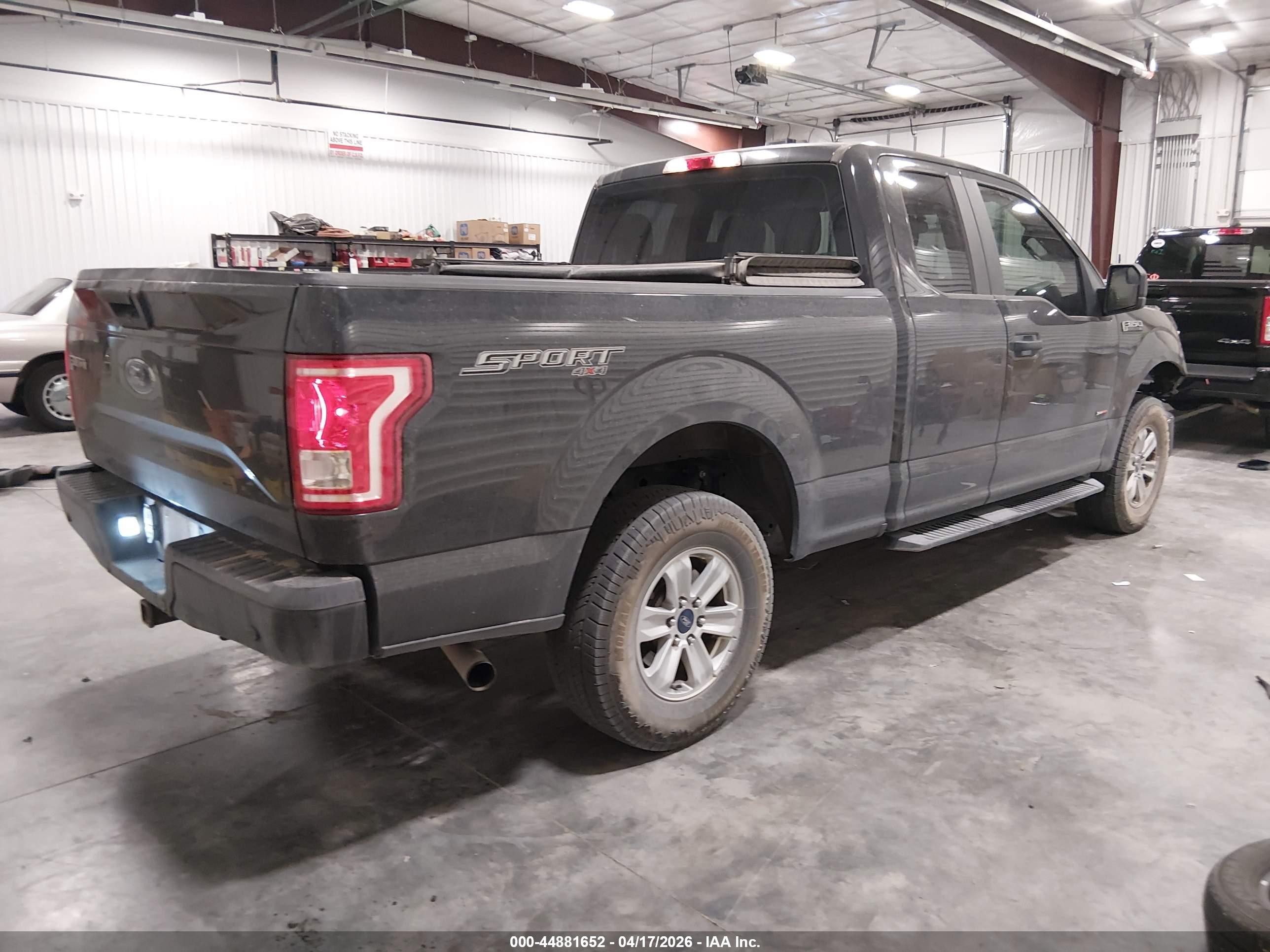 2016 Ford F-150 Xl Gray vin: 1FTEX1EP2GKD94967
