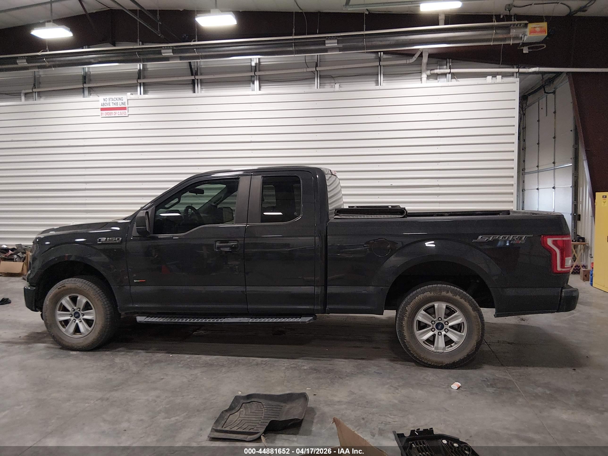 2016 Ford F-150 Xl Gray vin: 1FTEX1EP2GKD94967