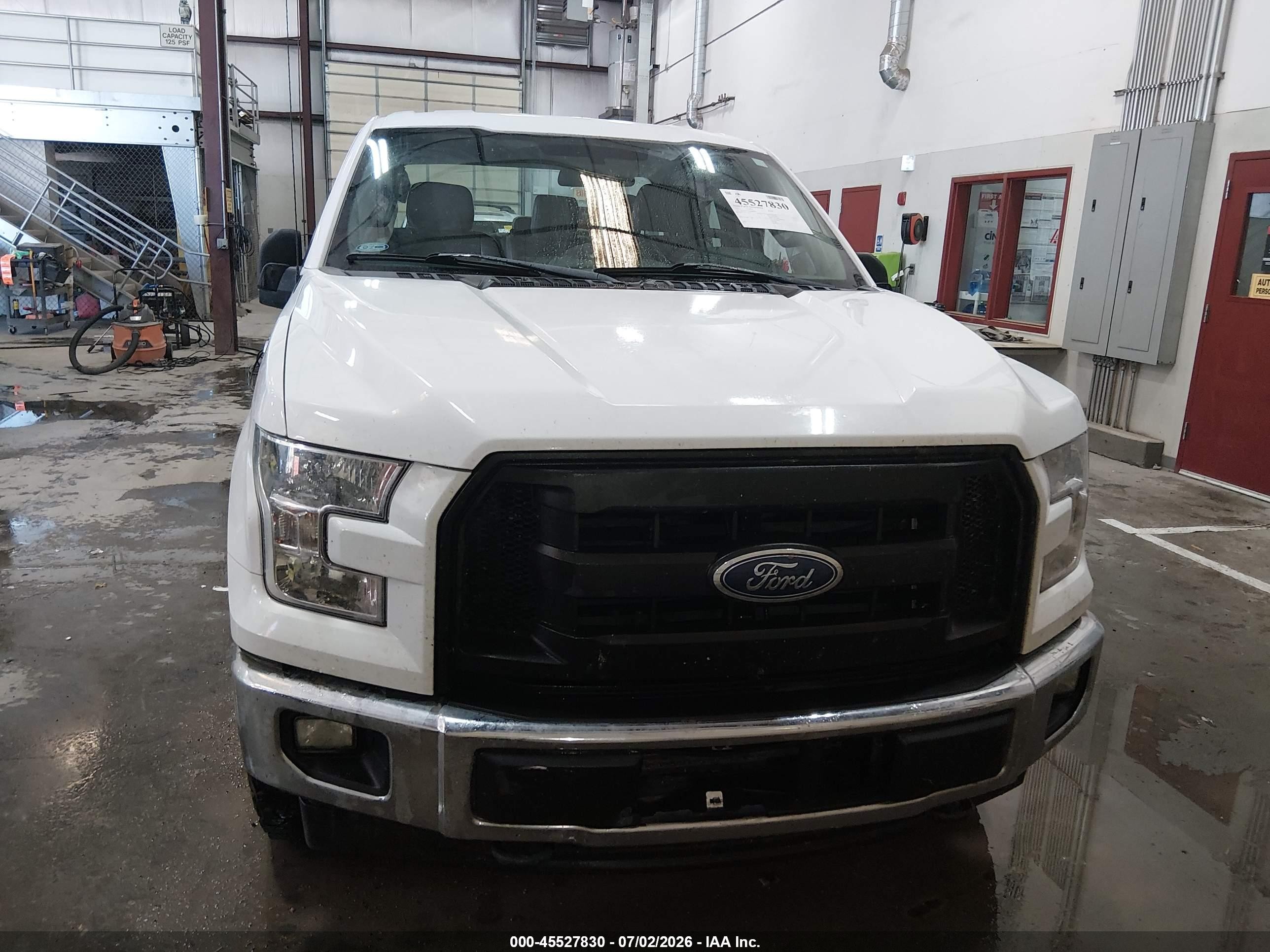 2017 Ford F-150 Xl White vin: 1FTEX1EP2HKD84098