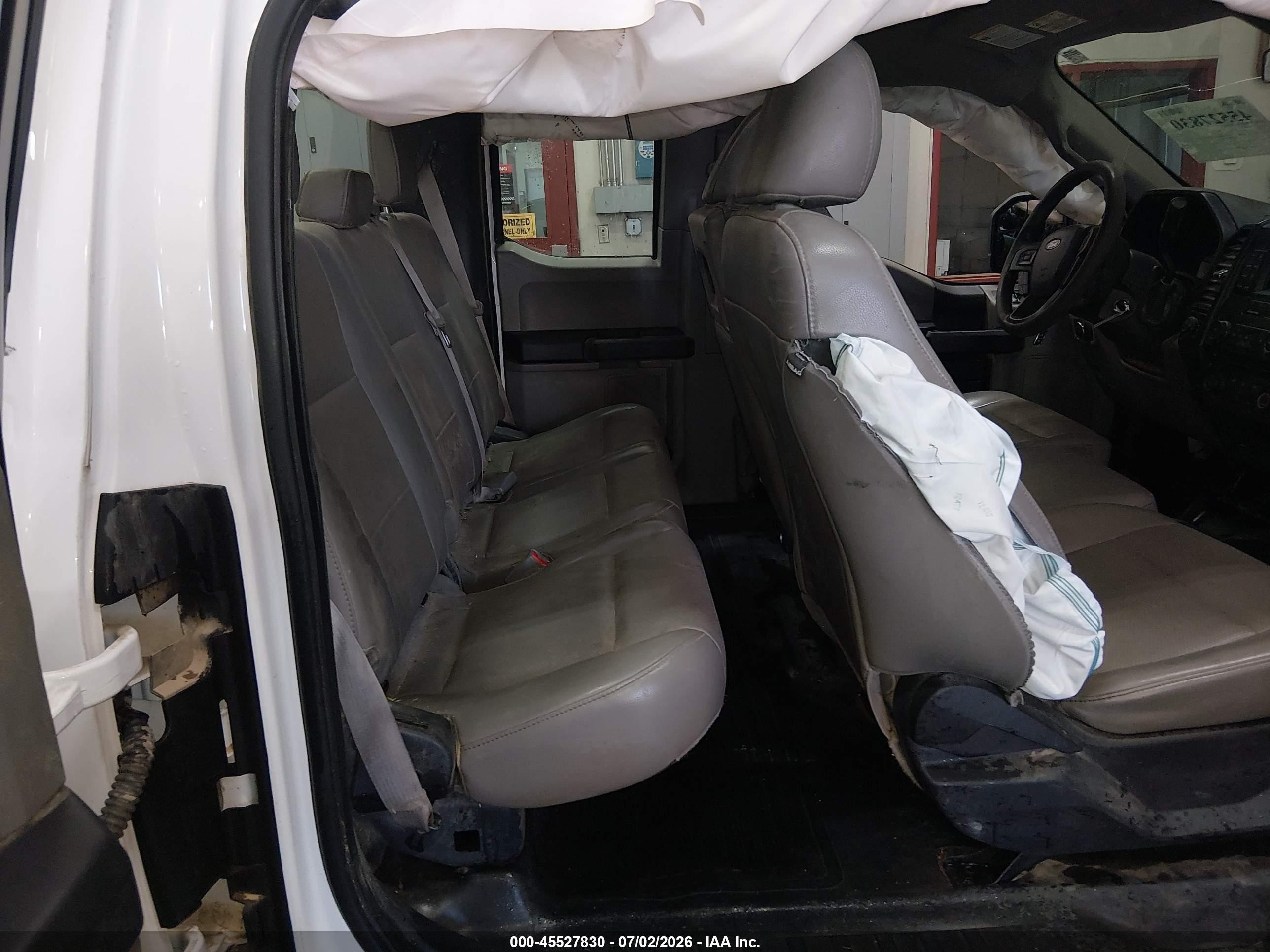 2017 Ford F-150 Xl White vin: 1FTEX1EP2HKD84098