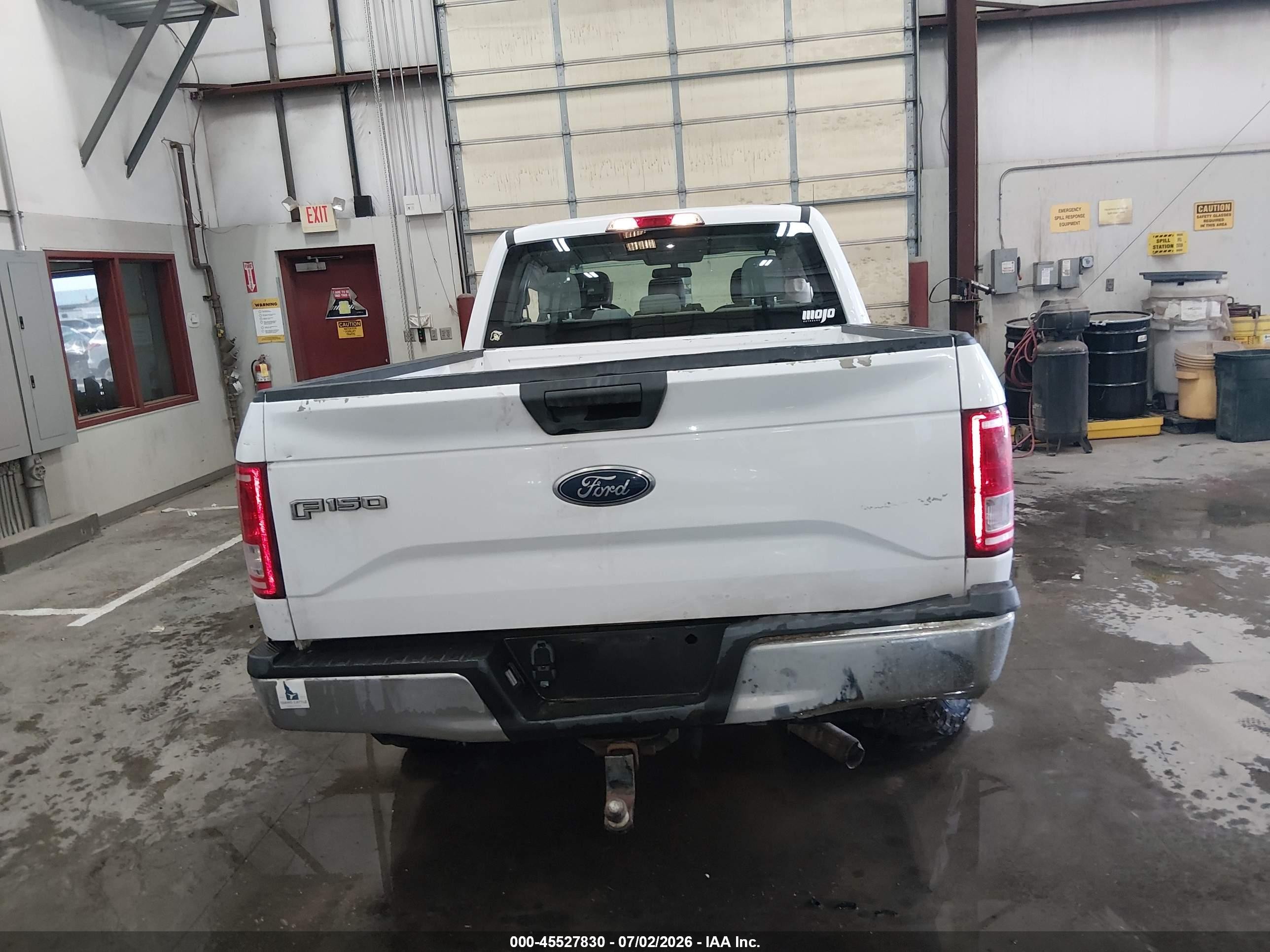 2017 Ford F-150 Xl White vin: 1FTEX1EP2HKD84098