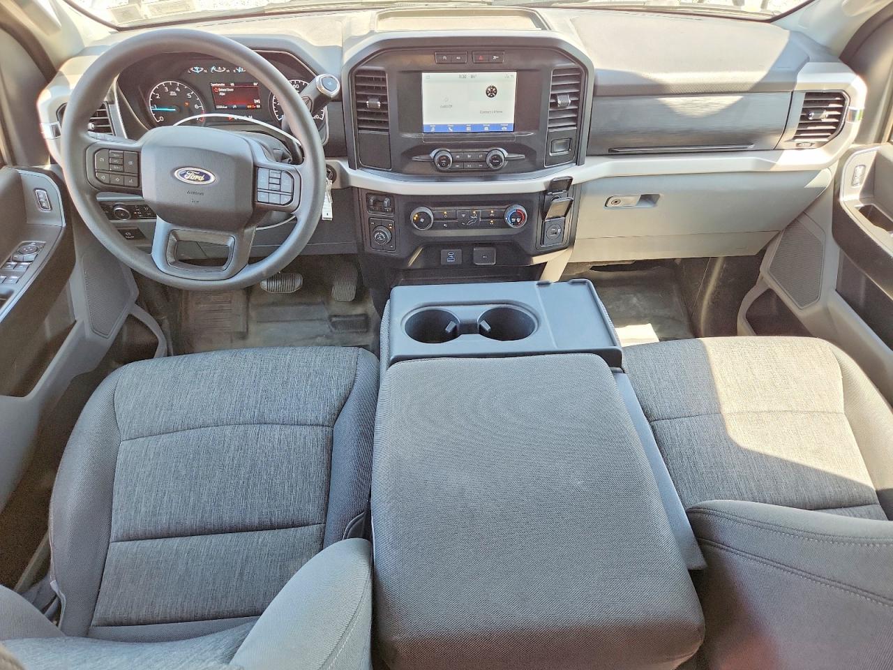2021 Ford F150 Super Cab Silver vin: 1FTEX1EP2MFB74958