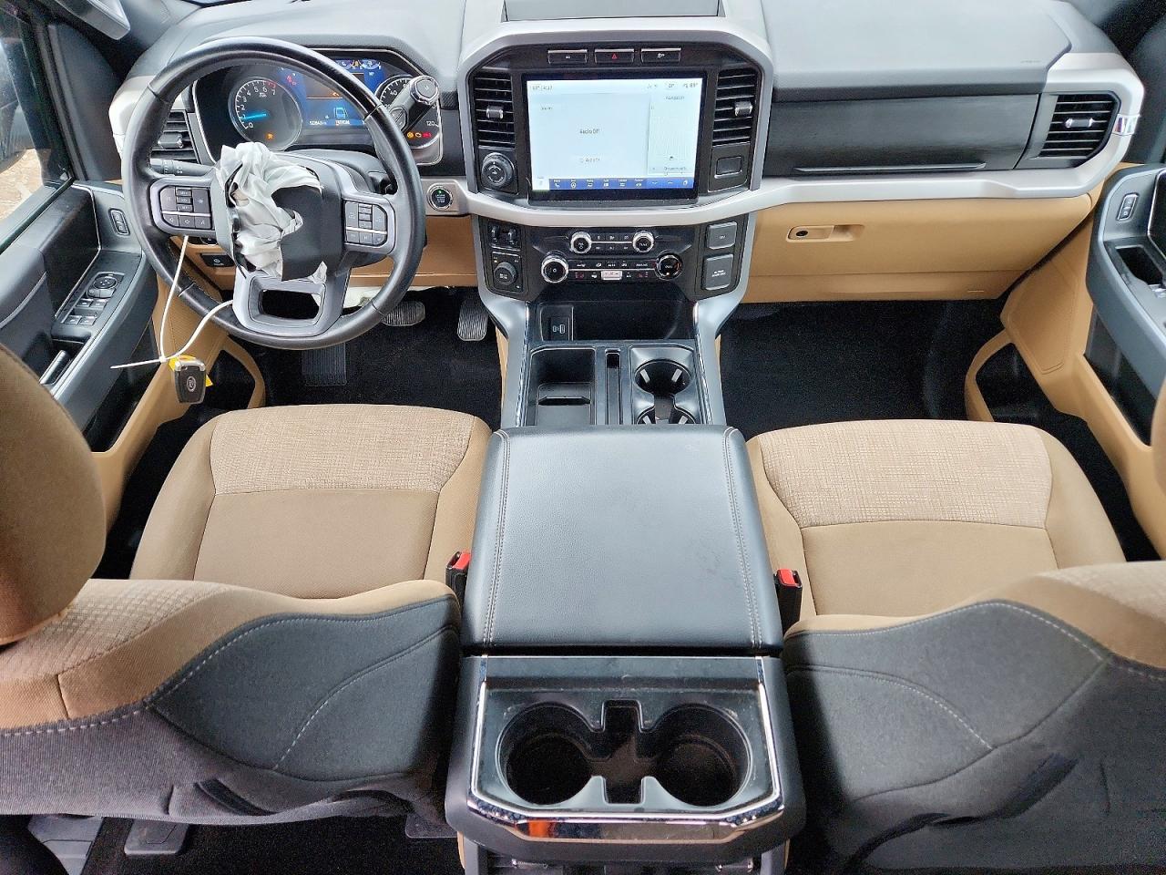 2023 Ford F150 Super Cab Gray vin: 1FTEX1EP2PFA80874