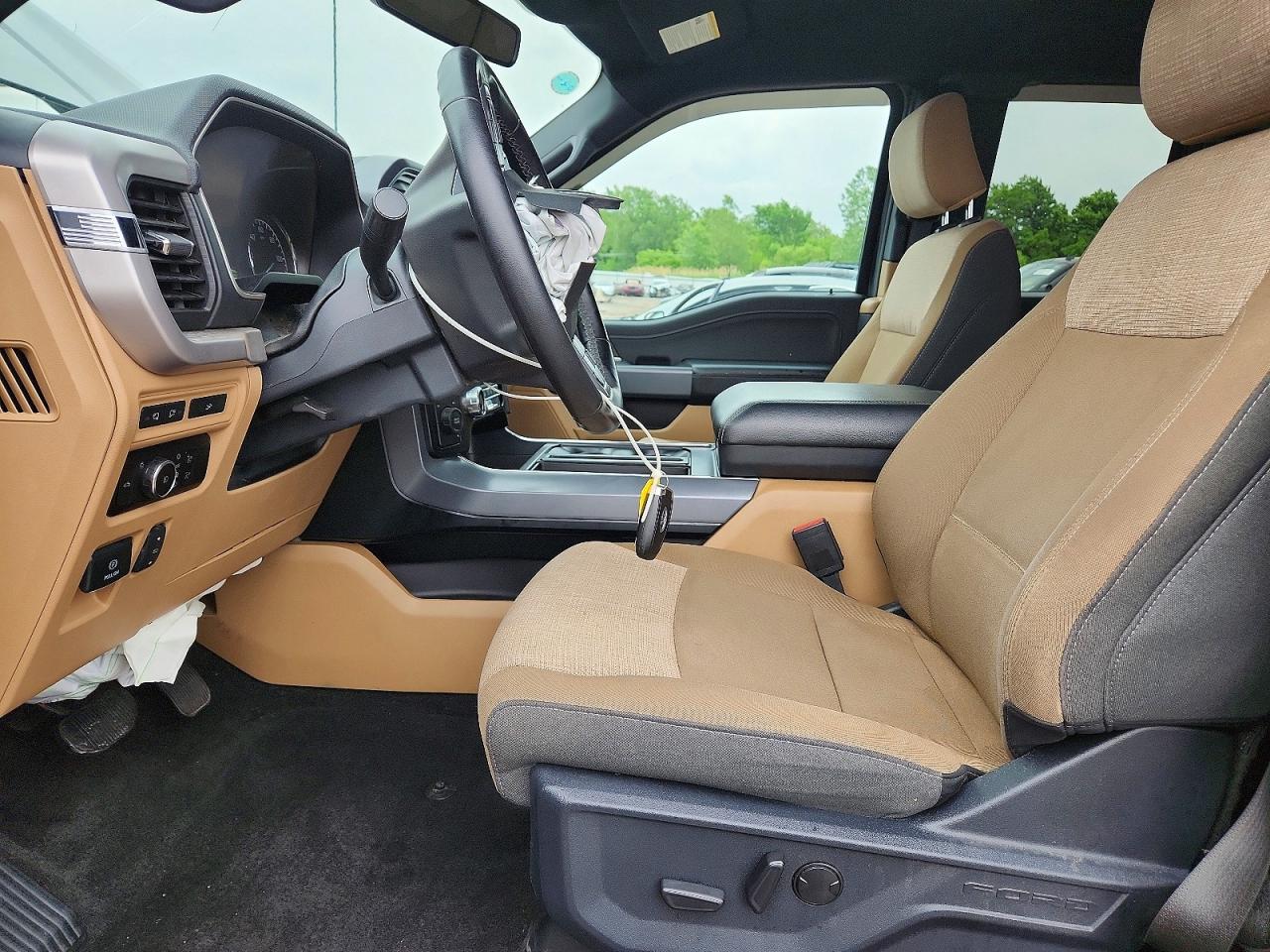 2023 Ford F150 Super Cab Gray vin: 1FTEX1EP2PFA80874