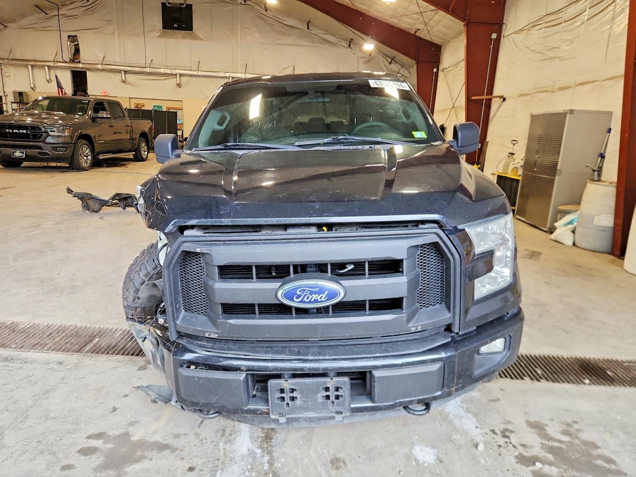 2015 Ford F150 Super Cab Black vin: 1FTEX1EP3FFB75653