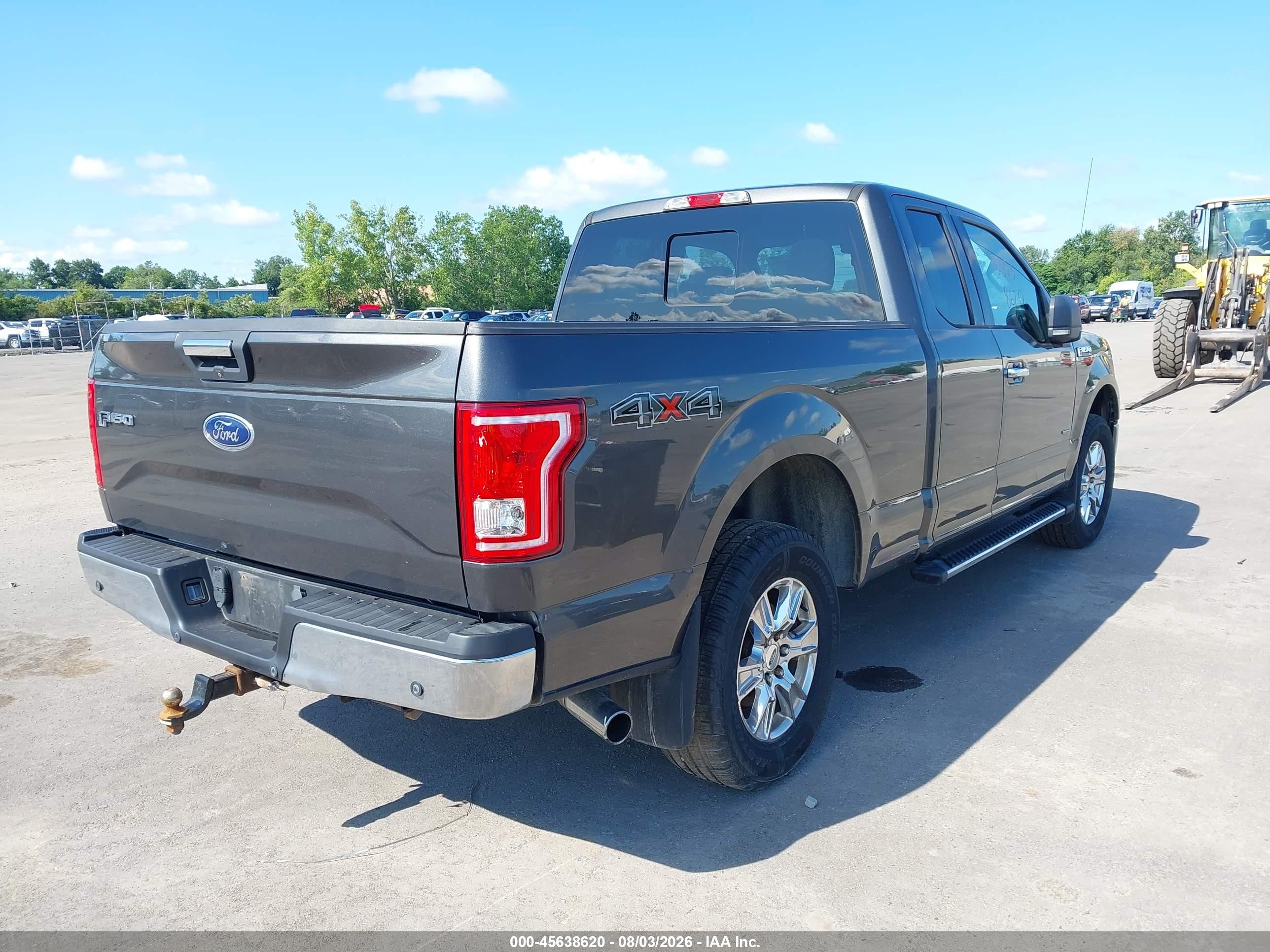 2015 Ford F-150 Xlt White vin: 1FTEX1EP3FFC91774