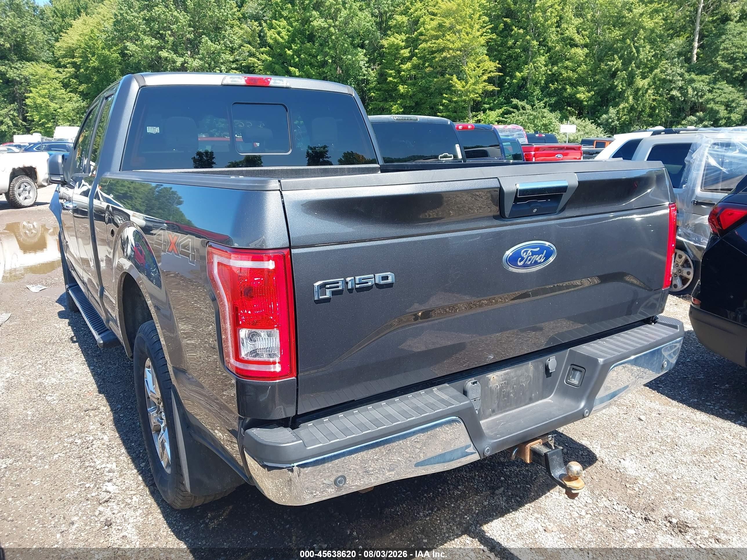 2015 Ford F-150 Xlt White vin: 1FTEX1EP3FFC91774