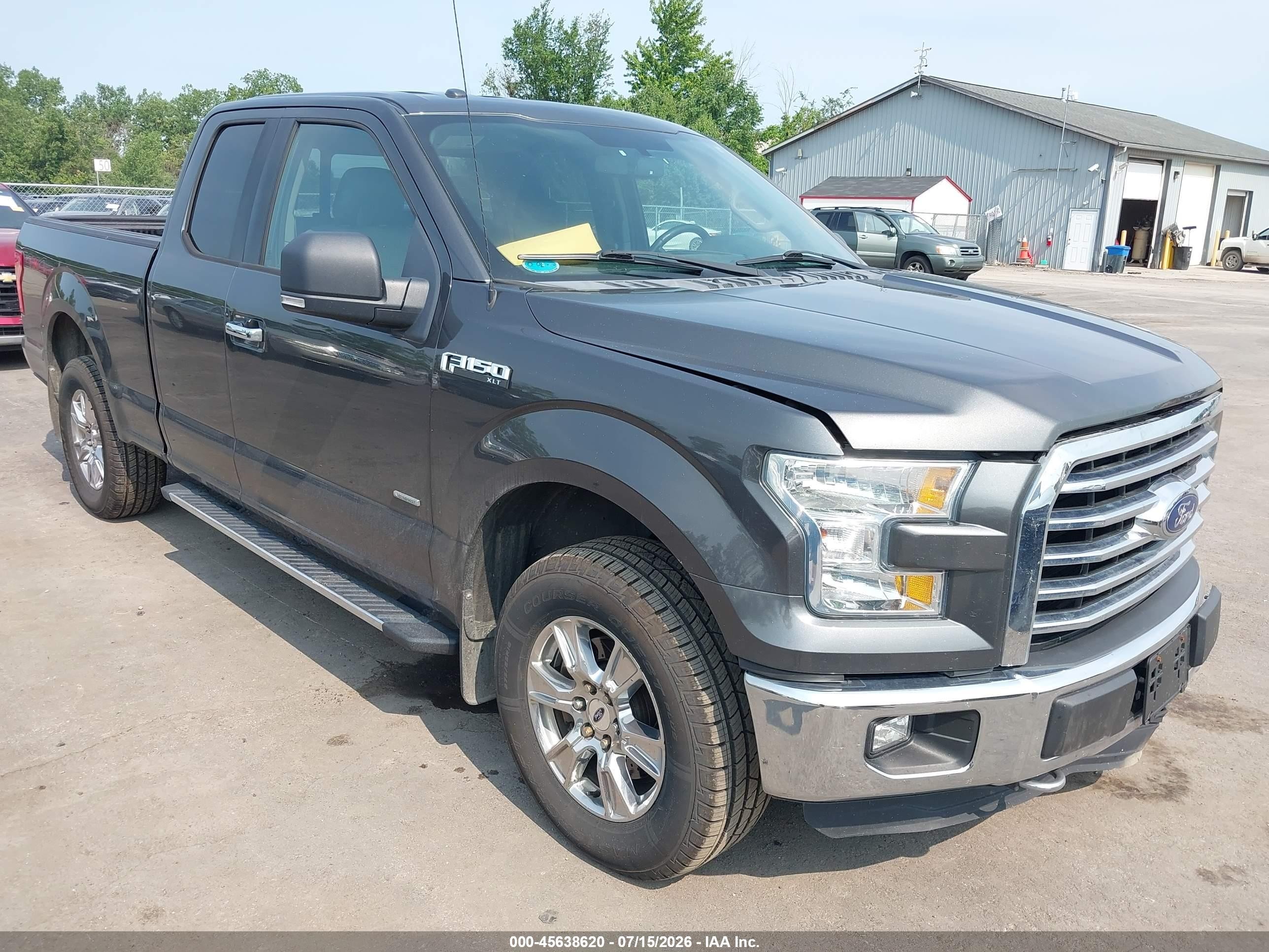 2015 Ford F-150 Xlt White vin: 1FTEX1EP3FFC91774