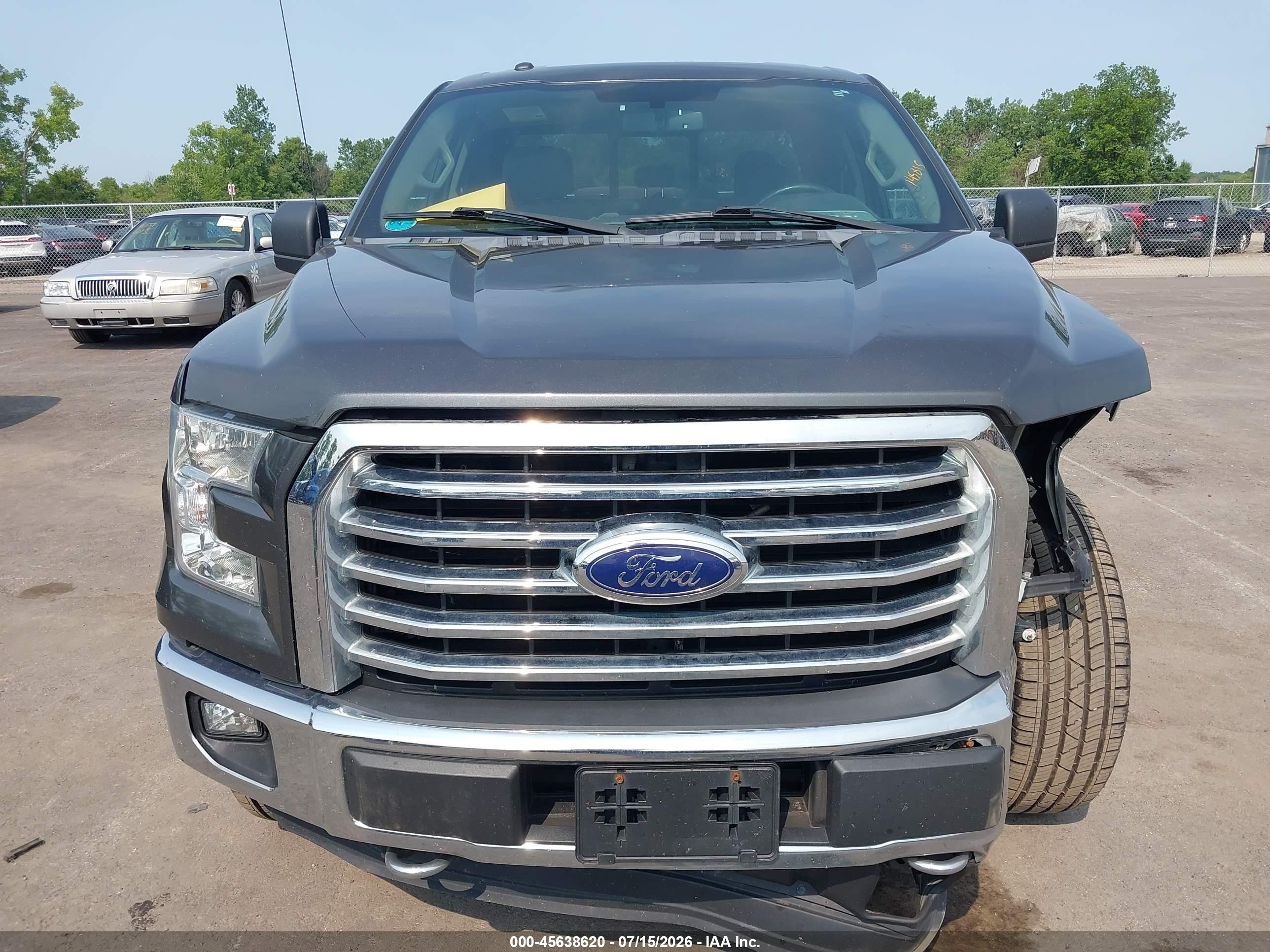 2015 Ford F-150 Xlt White vin: 1FTEX1EP3FFC91774