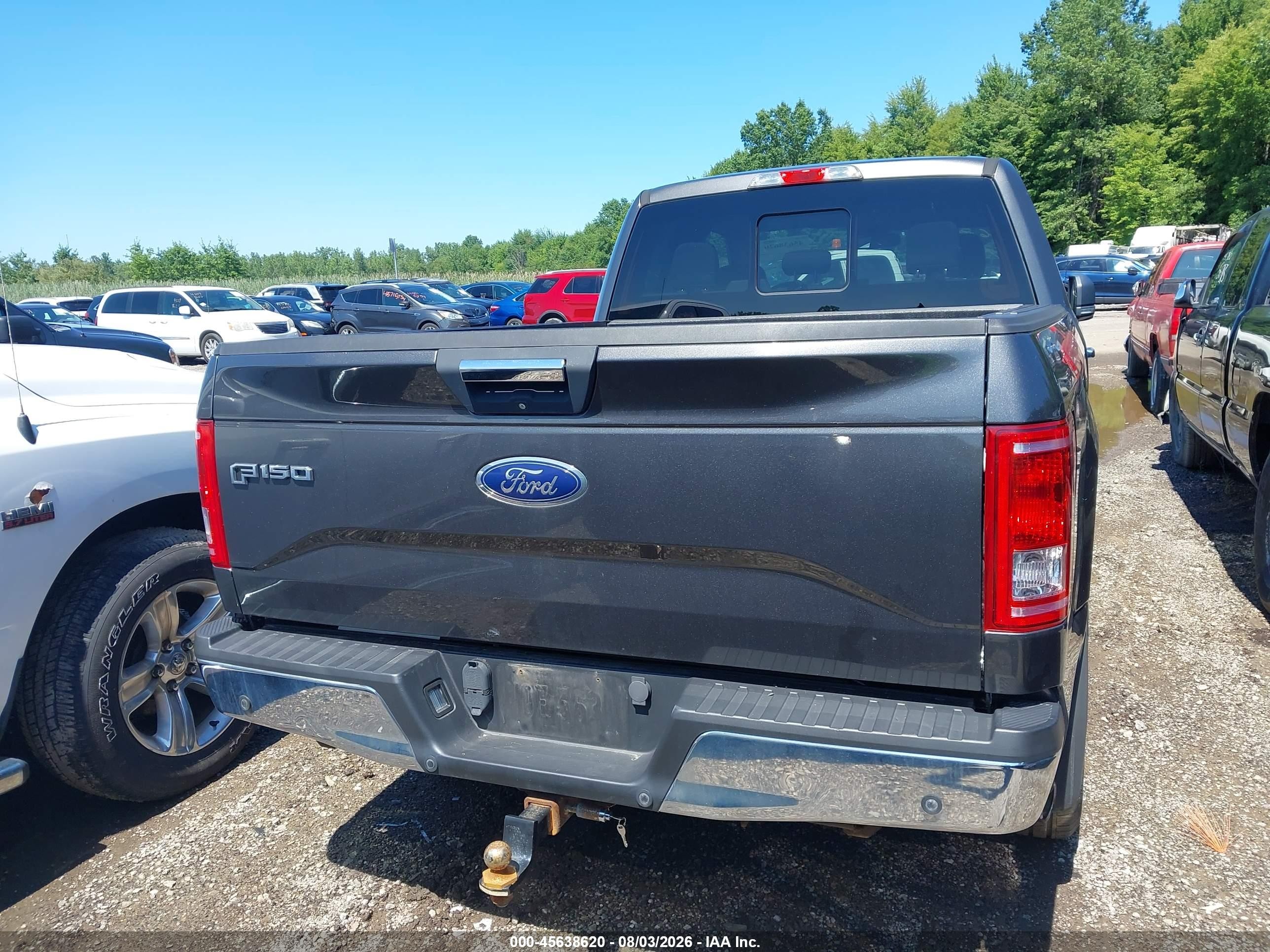 2015 Ford F-150 Xlt White vin: 1FTEX1EP3FFC91774