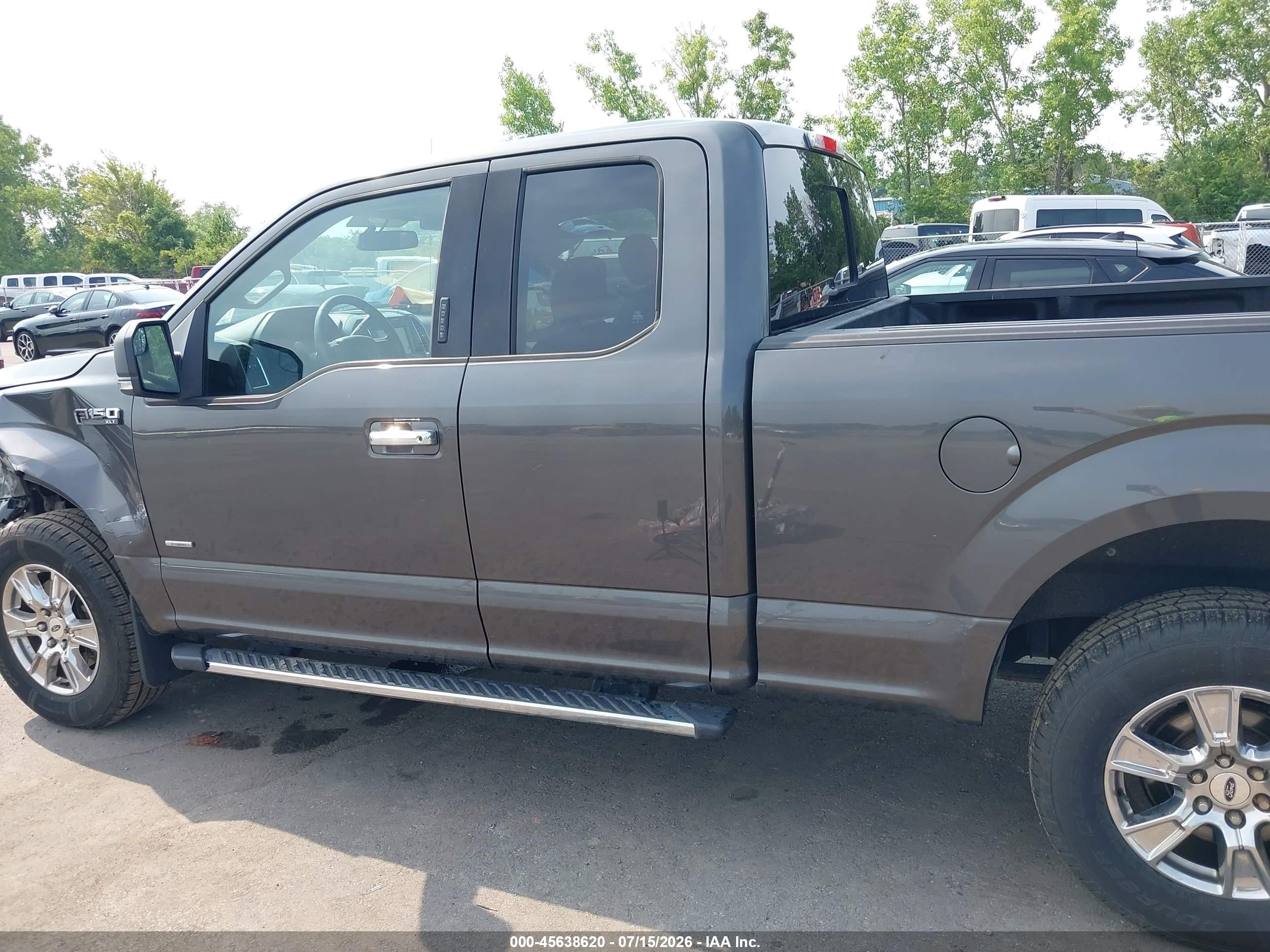 2015 Ford F-150 Xlt White vin: 1FTEX1EP3FFC91774