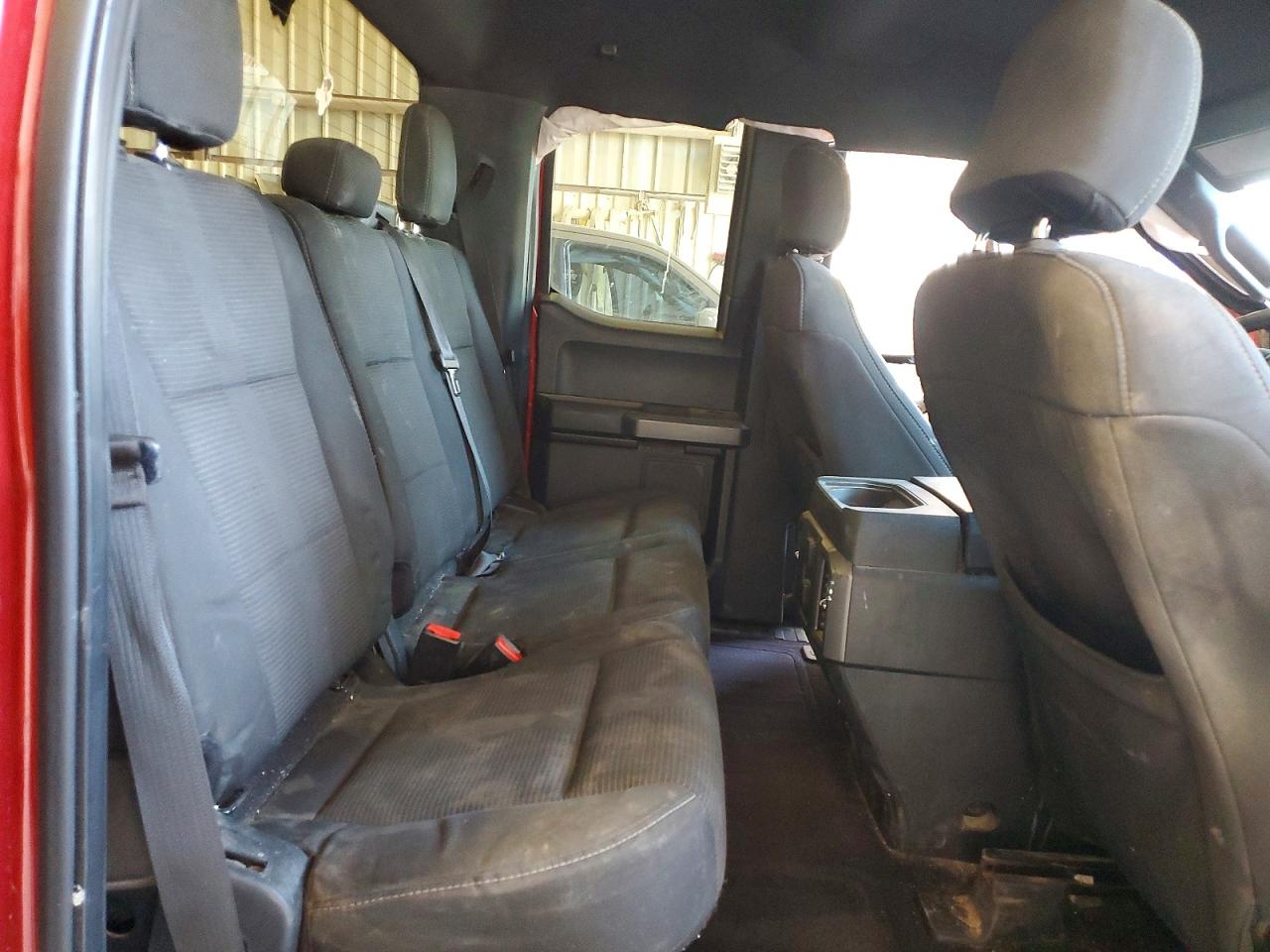 2015 Ford F150 Super Cab Красный vin: 1FTEX1EP3FKE03173