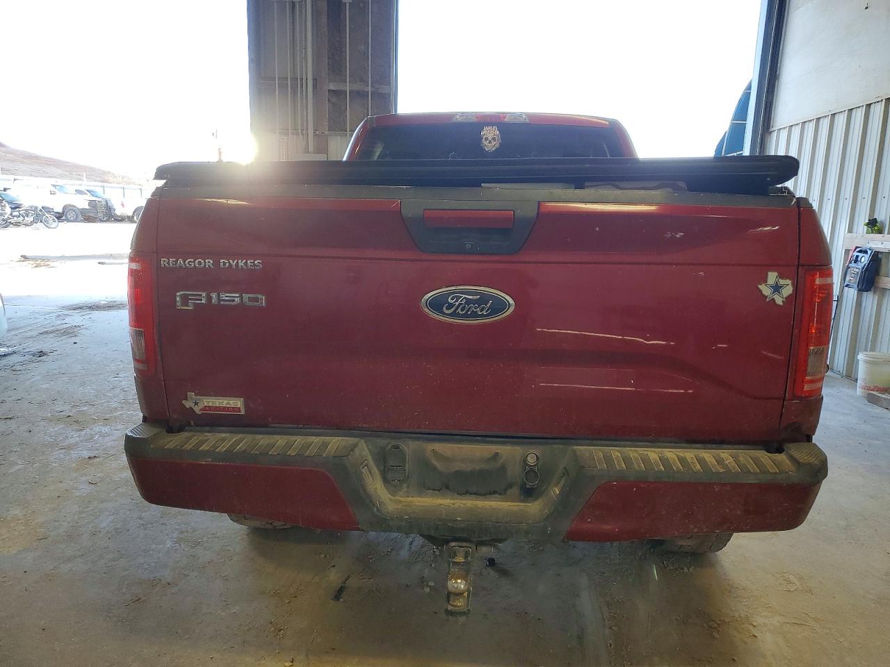 2015 Ford F150 Super Cab Красный vin: 1FTEX1EP3FKE03173