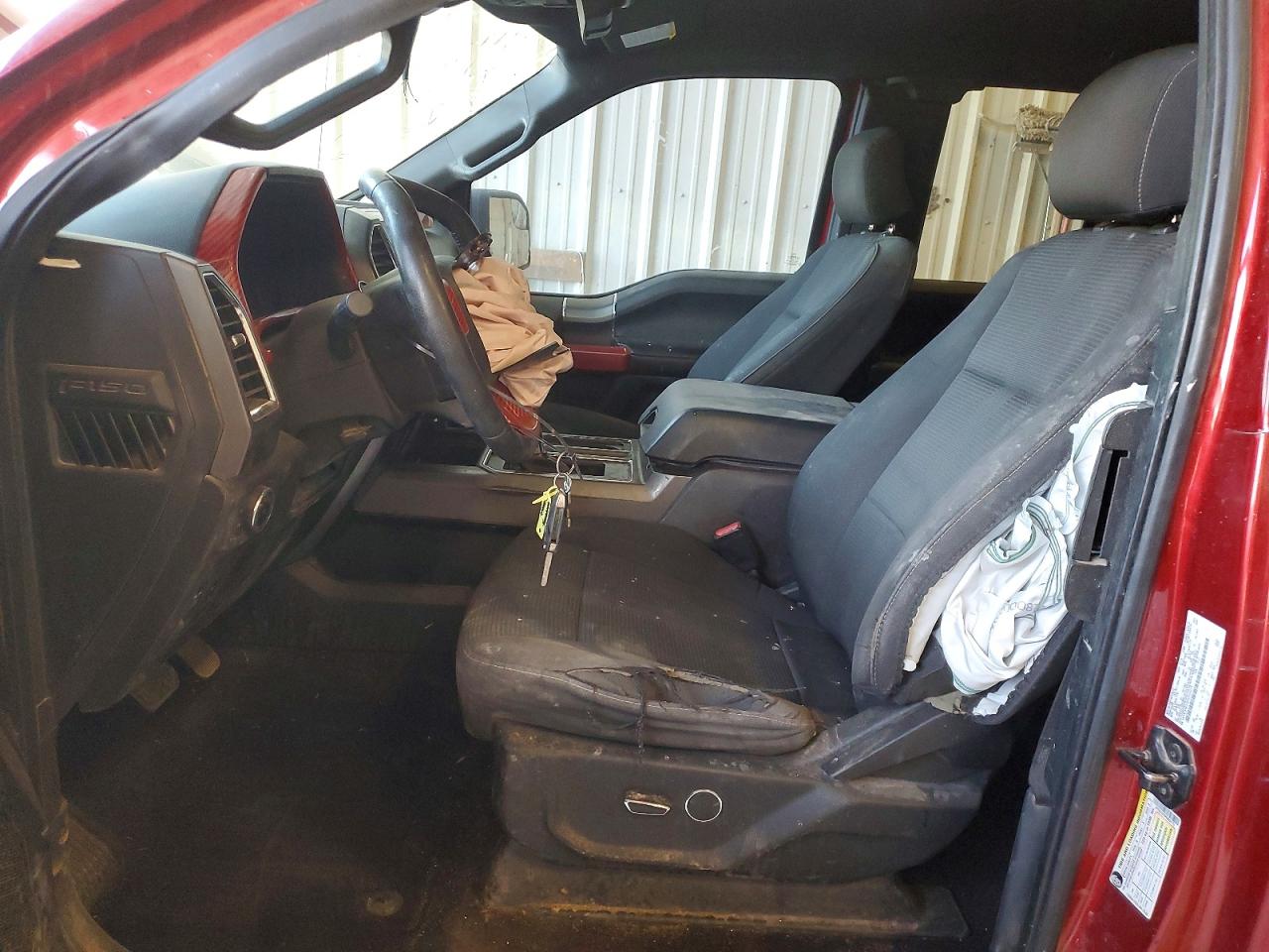 2015 Ford F150 Super Cab Красный vin: 1FTEX1EP3FKE03173