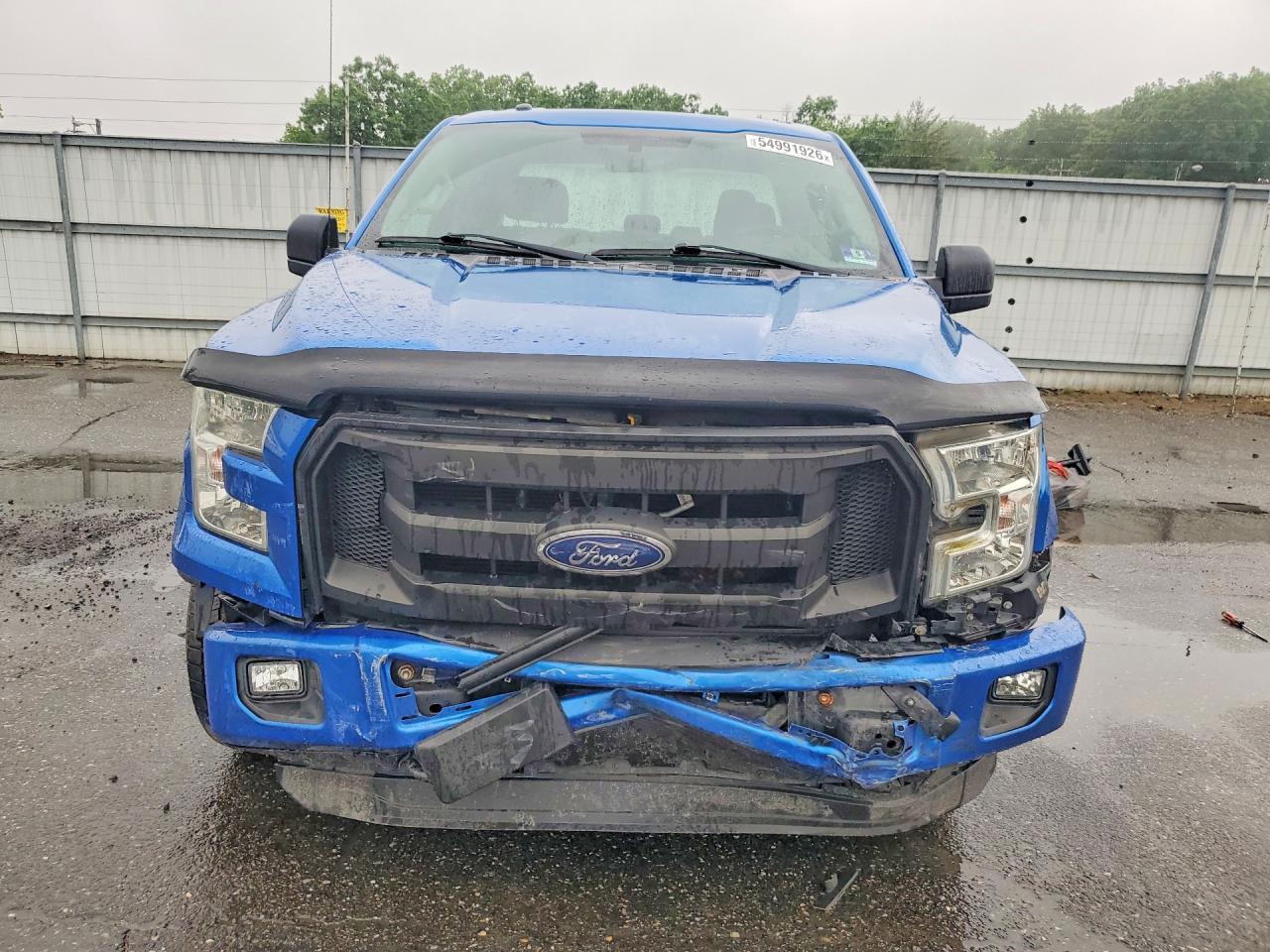 2015 Ford F150 Super Cab Blue vin: 1FTEX1EP3FKE07191
