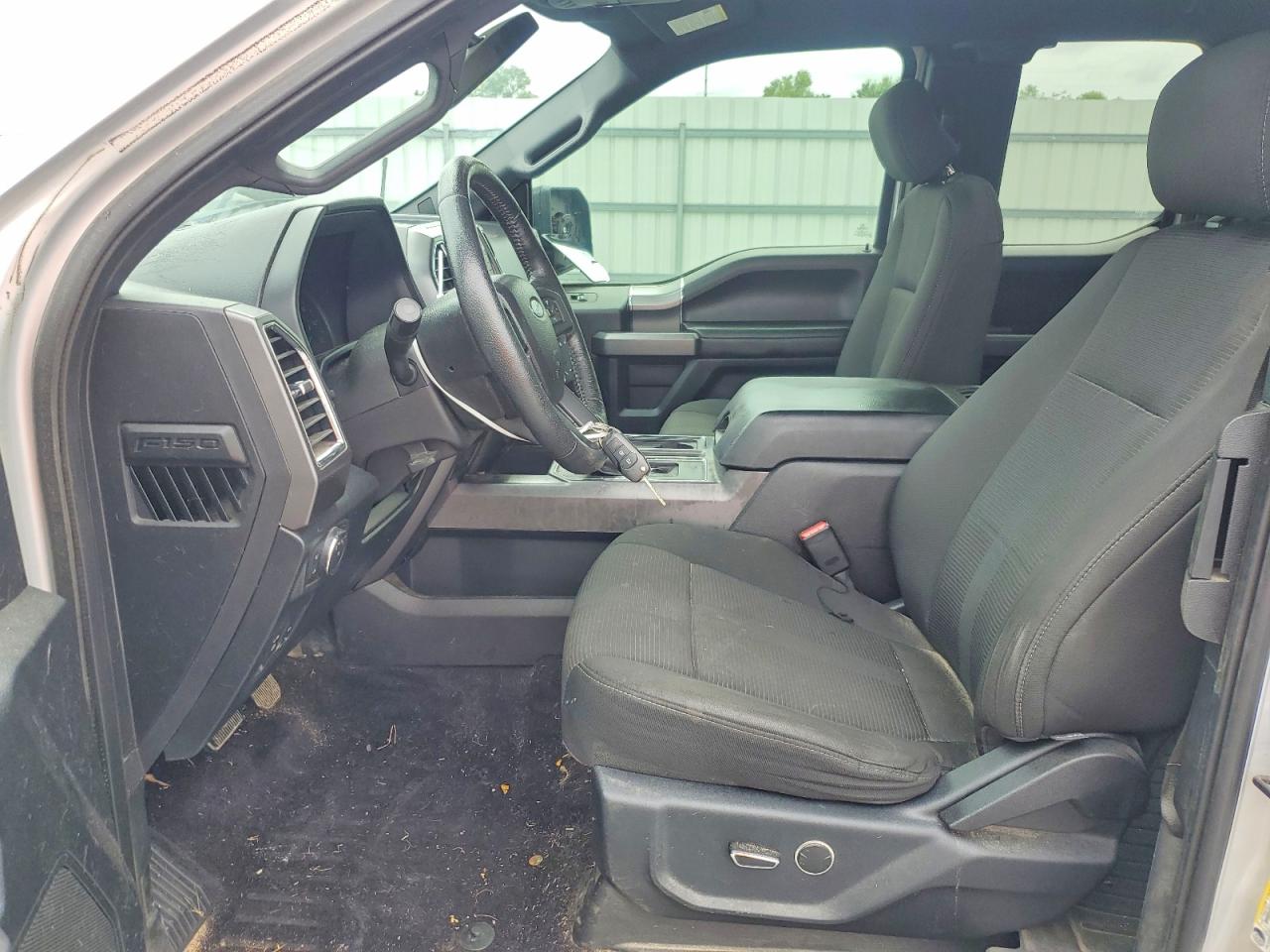 2015 Ford F150 Super Cab Silver vin: 1FTEX1EP3FKE21219