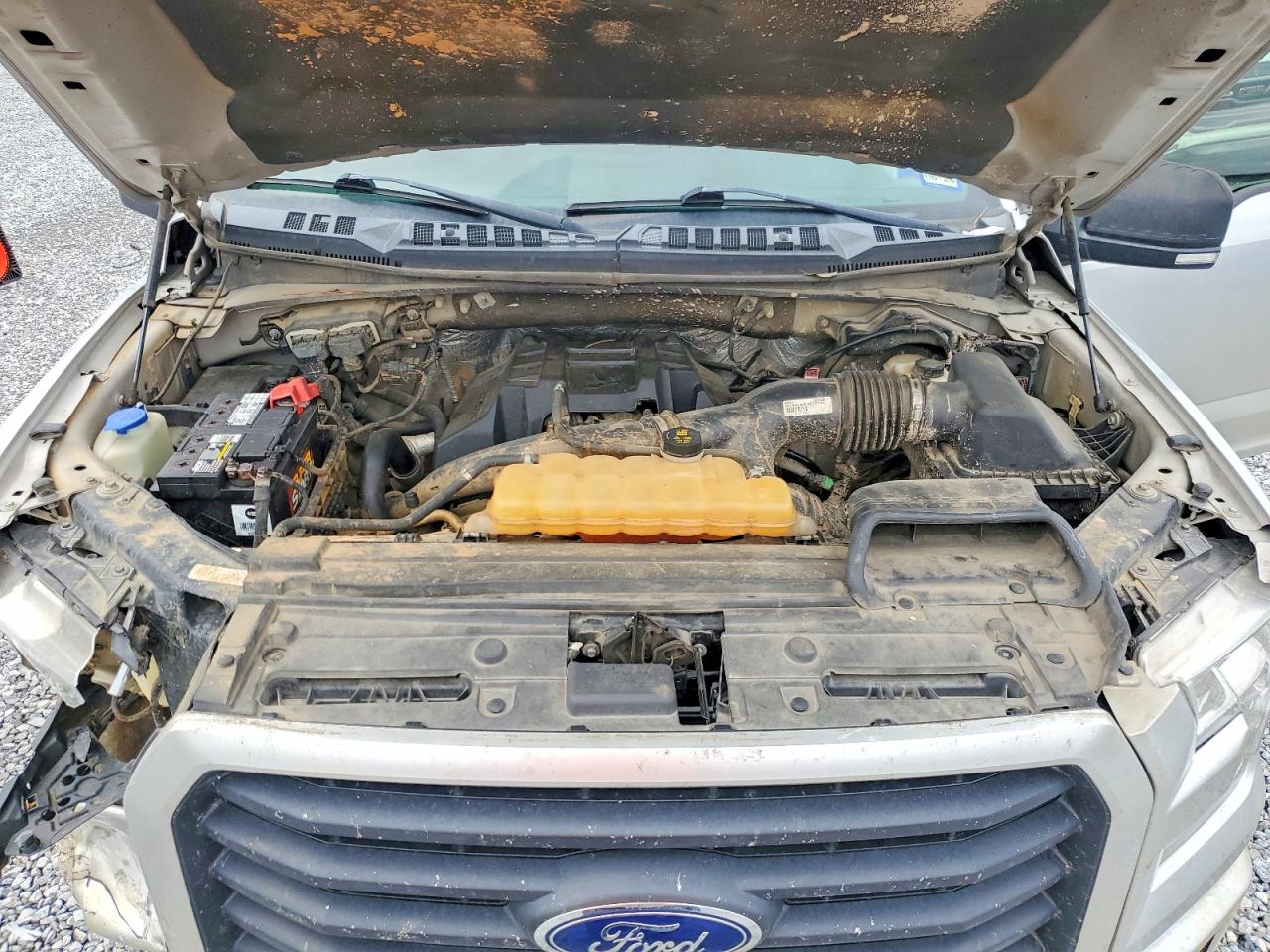 2015 Ford F150 Super Cab Silver vin: 1FTEX1EP3FKE21219