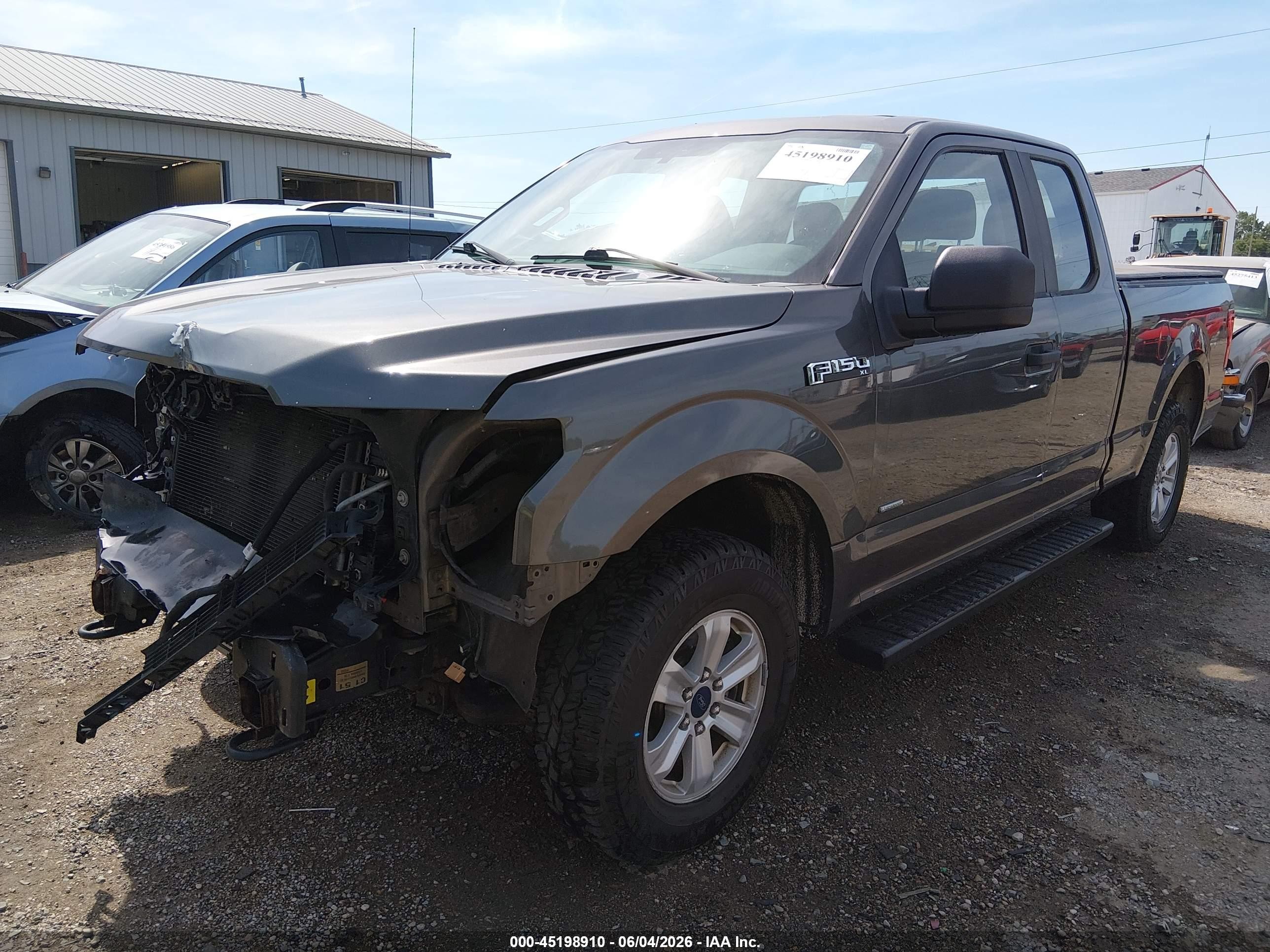 2015 Ford F-150 Xl Gray vin: 1FTEX1EP3FKE23925