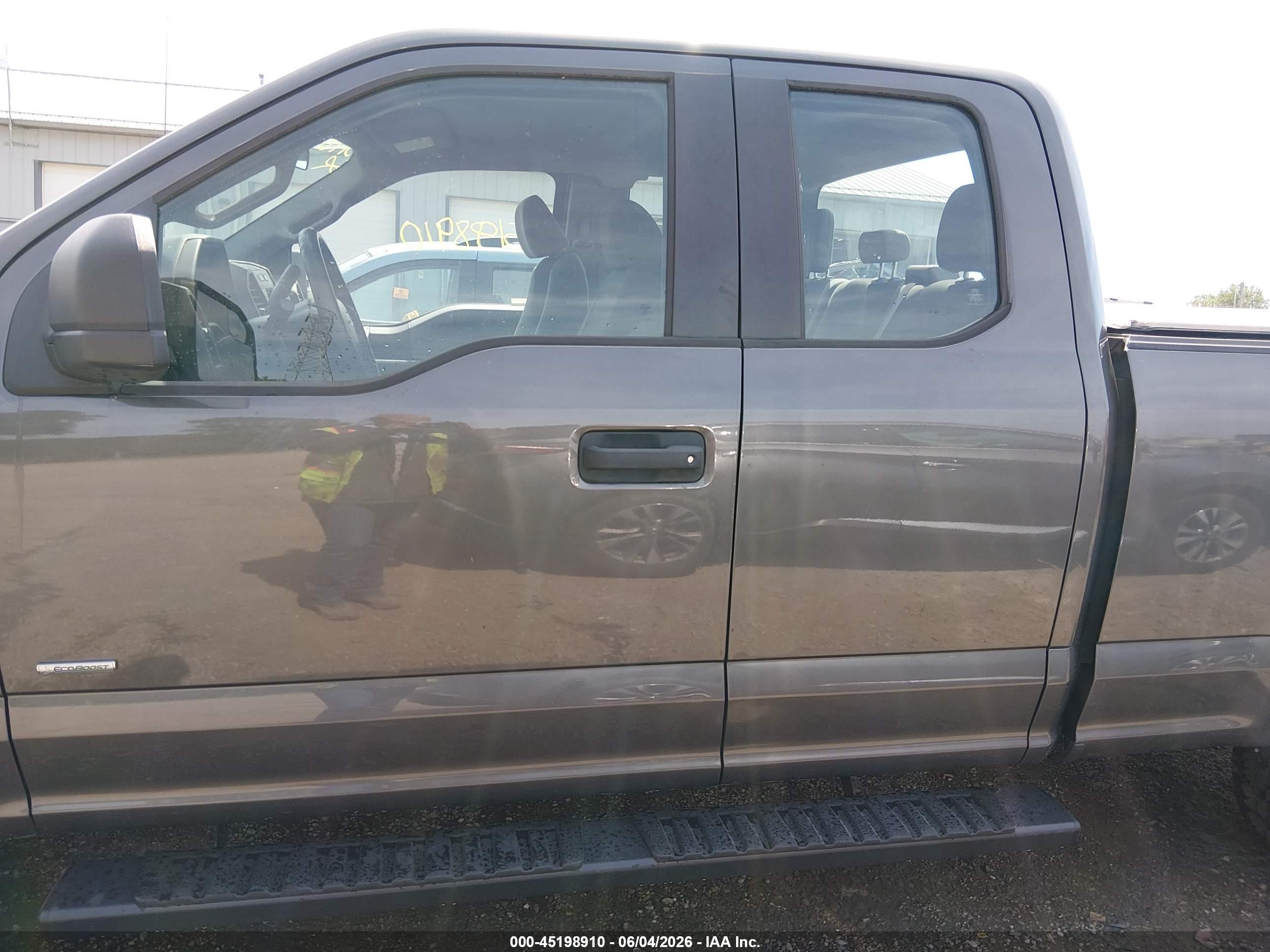 2015 Ford F-150 Xl Gray vin: 1FTEX1EP3FKE23925