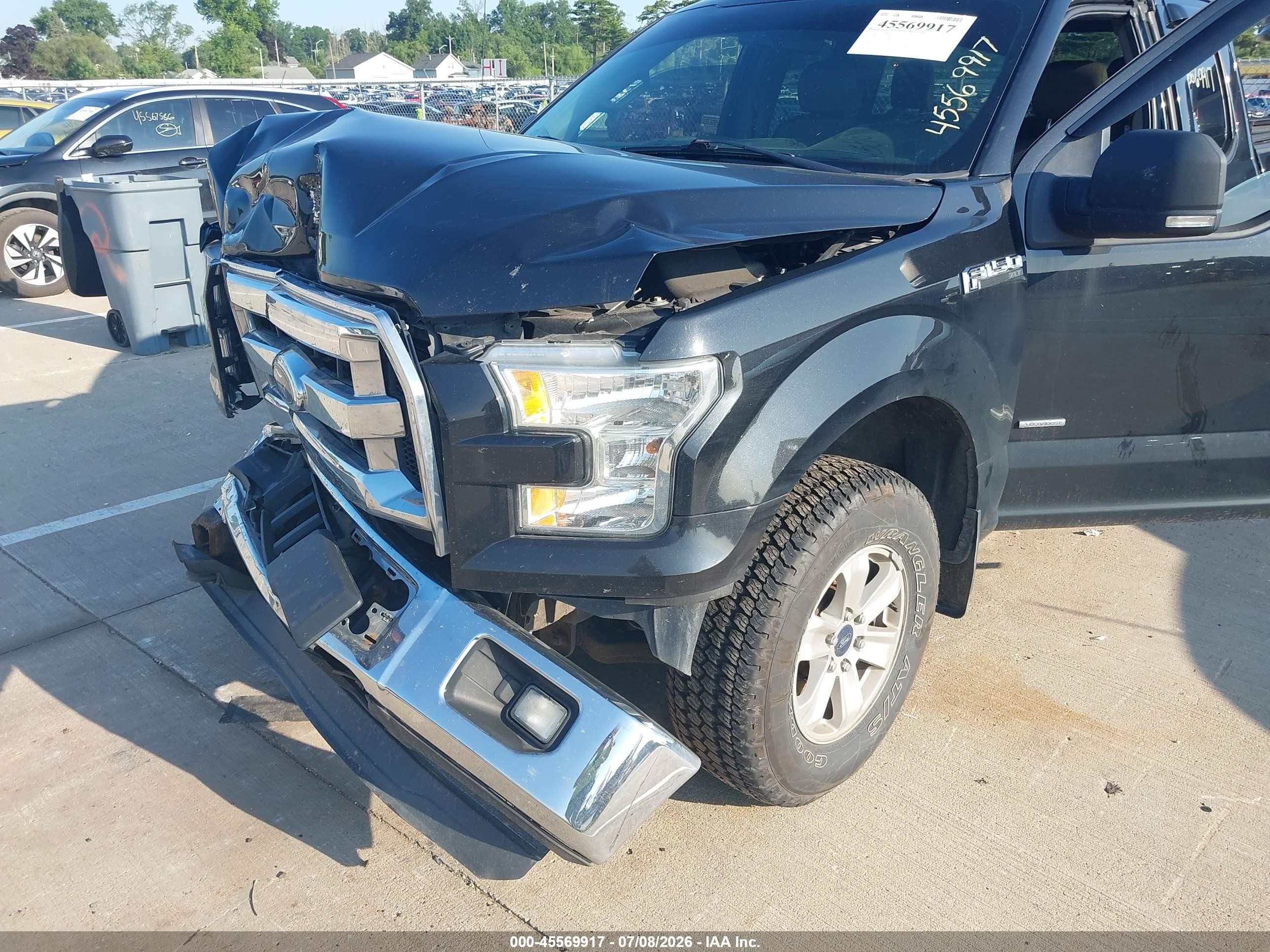 2015 Ford F-150 Xlt Черный vin: 1FTEX1EP4FFA13076