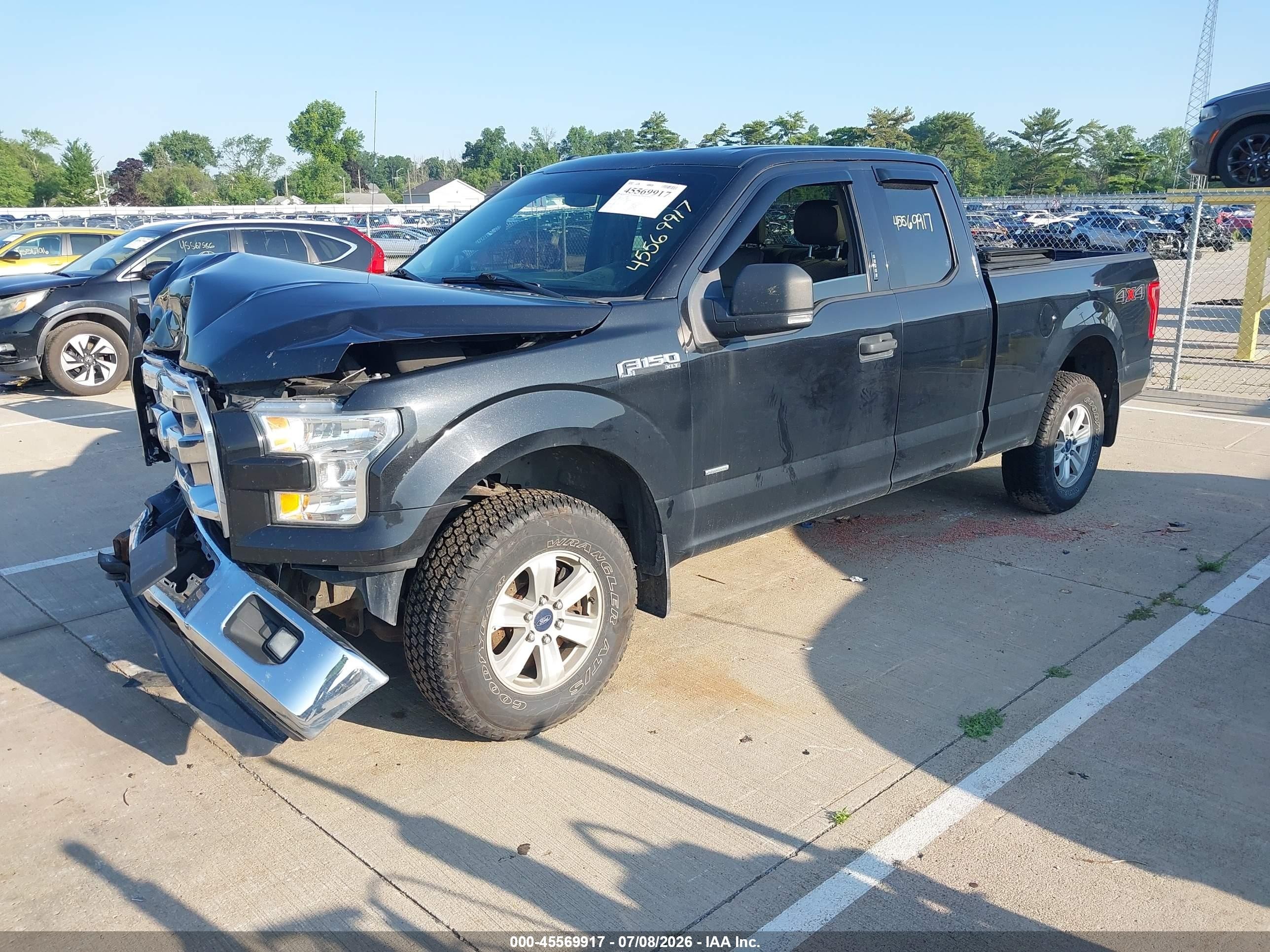 2015 Ford F-150 Xlt Черный vin: 1FTEX1EP4FFA13076