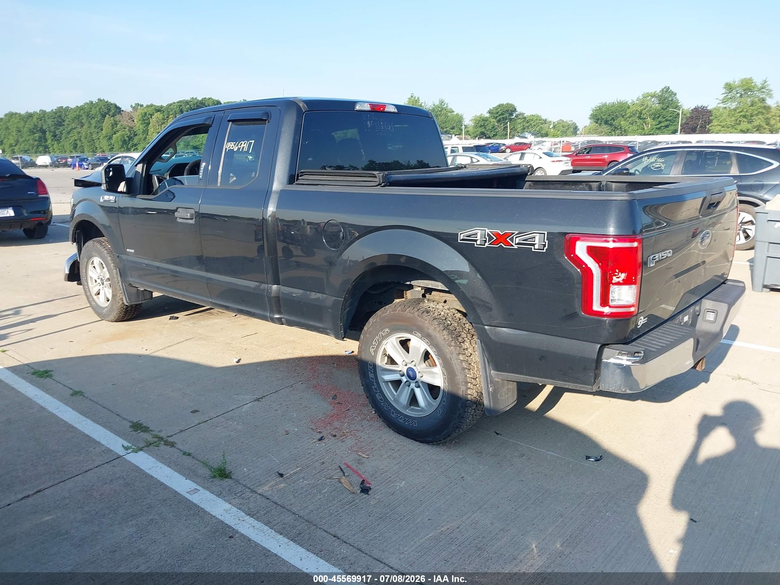 2015 Ford F-150 Xlt Черный vin: 1FTEX1EP4FFA13076