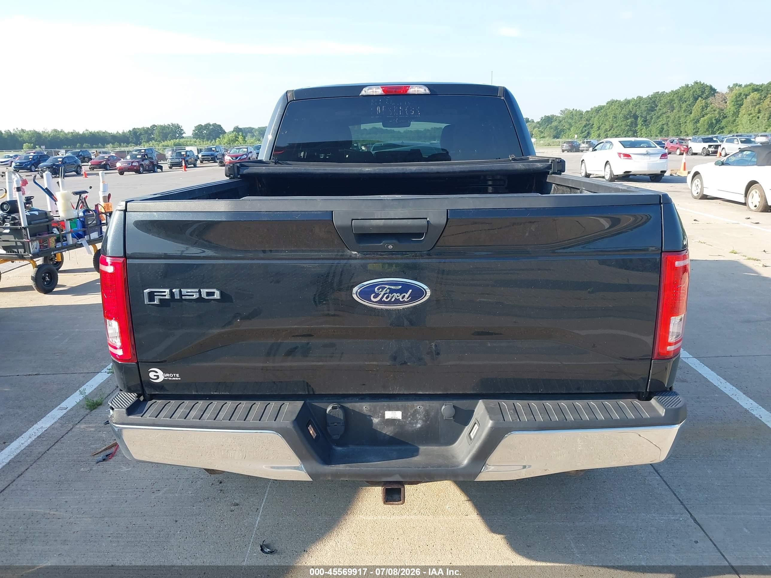 2015 Ford F-150 Xlt Черный vin: 1FTEX1EP4FFA13076
