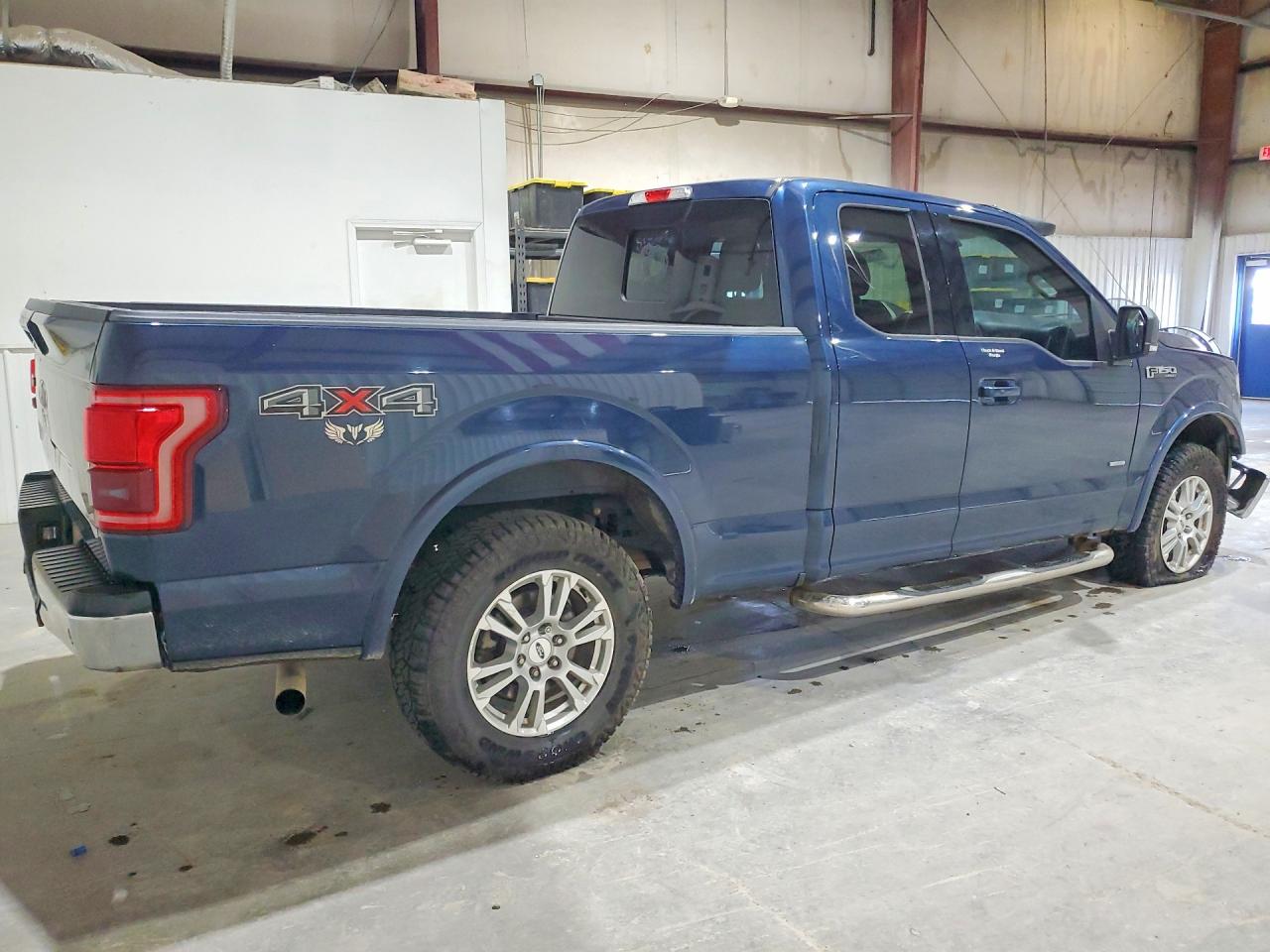 2015 Ford F150 Super Cab Blue vin: 1FTEX1EP4FFA54758