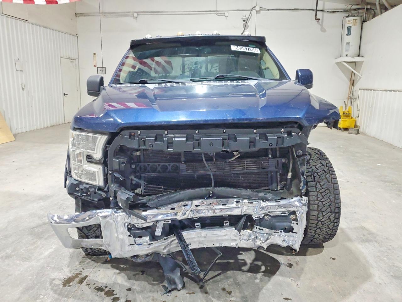 2015 Ford F150 Super Cab Blue vin: 1FTEX1EP4FFA54758