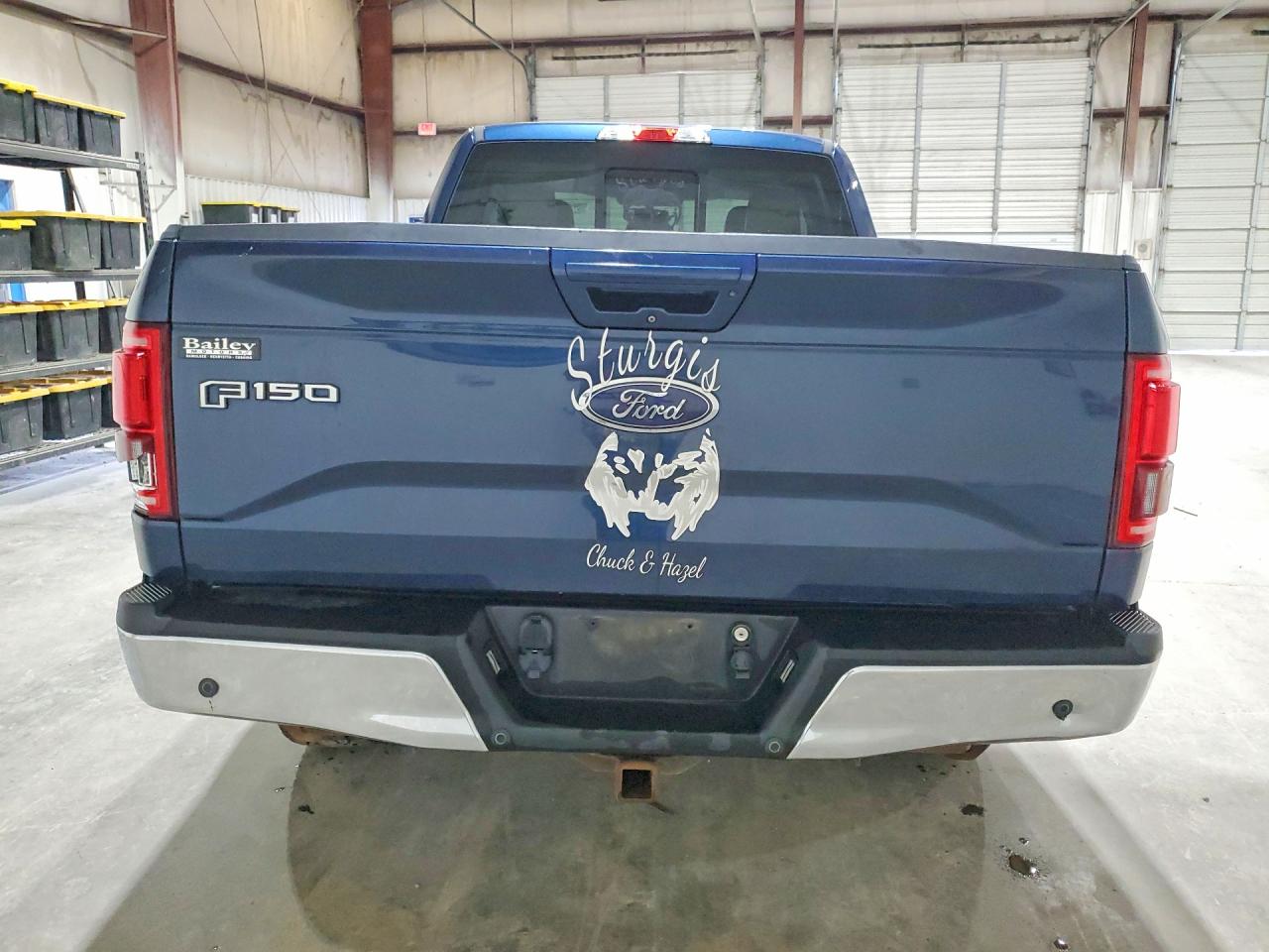 2015 Ford F150 Super Cab Blue vin: 1FTEX1EP4FFA54758