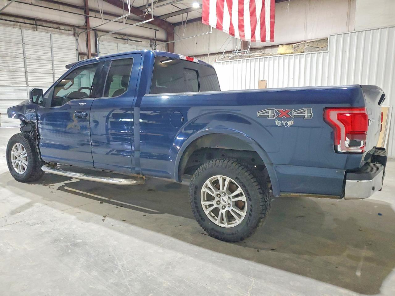 2015 Ford F150 Super Cab Blue vin: 1FTEX1EP4FFA54758