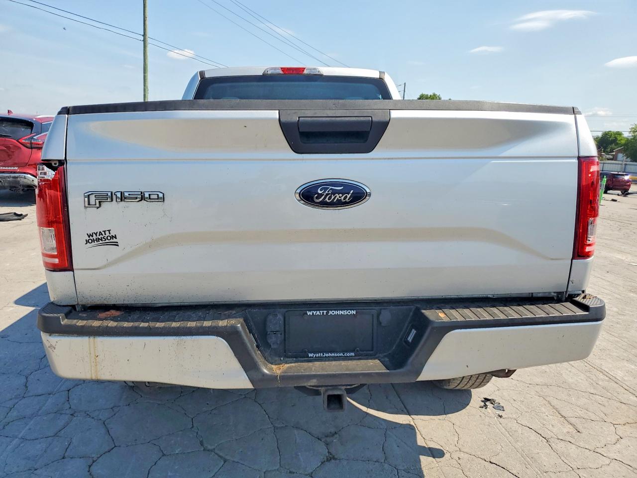 2015 Ford F150 Super Cab Silver vin: 1FTEX1EP4FKF00284