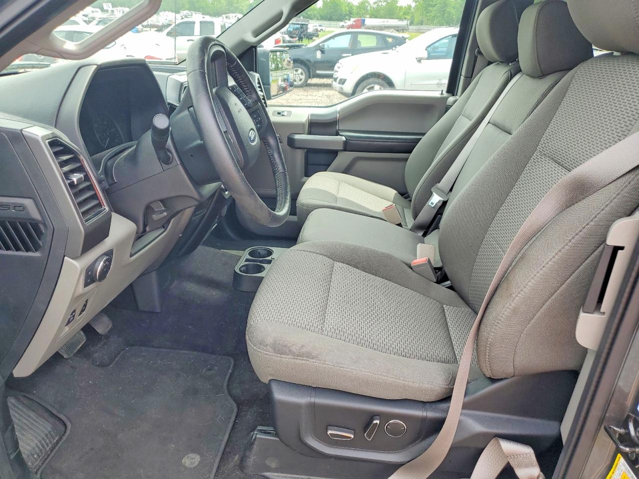 2018 Ford F150 Super Cab Gray vin: 1FTEX1EP4JKG07926