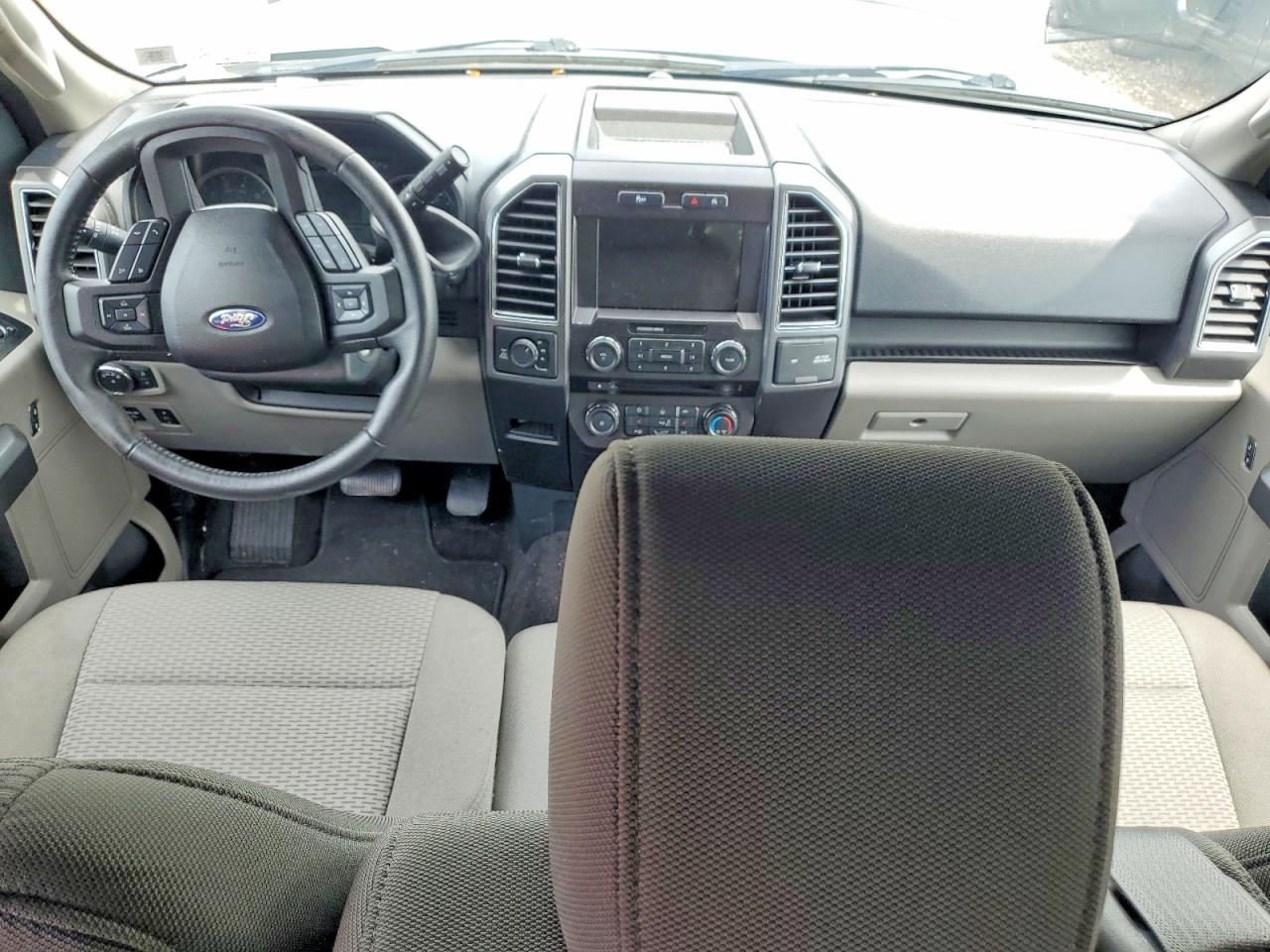 2018 Ford F150 Super Cab Gray vin: 1FTEX1EP4JKG07926