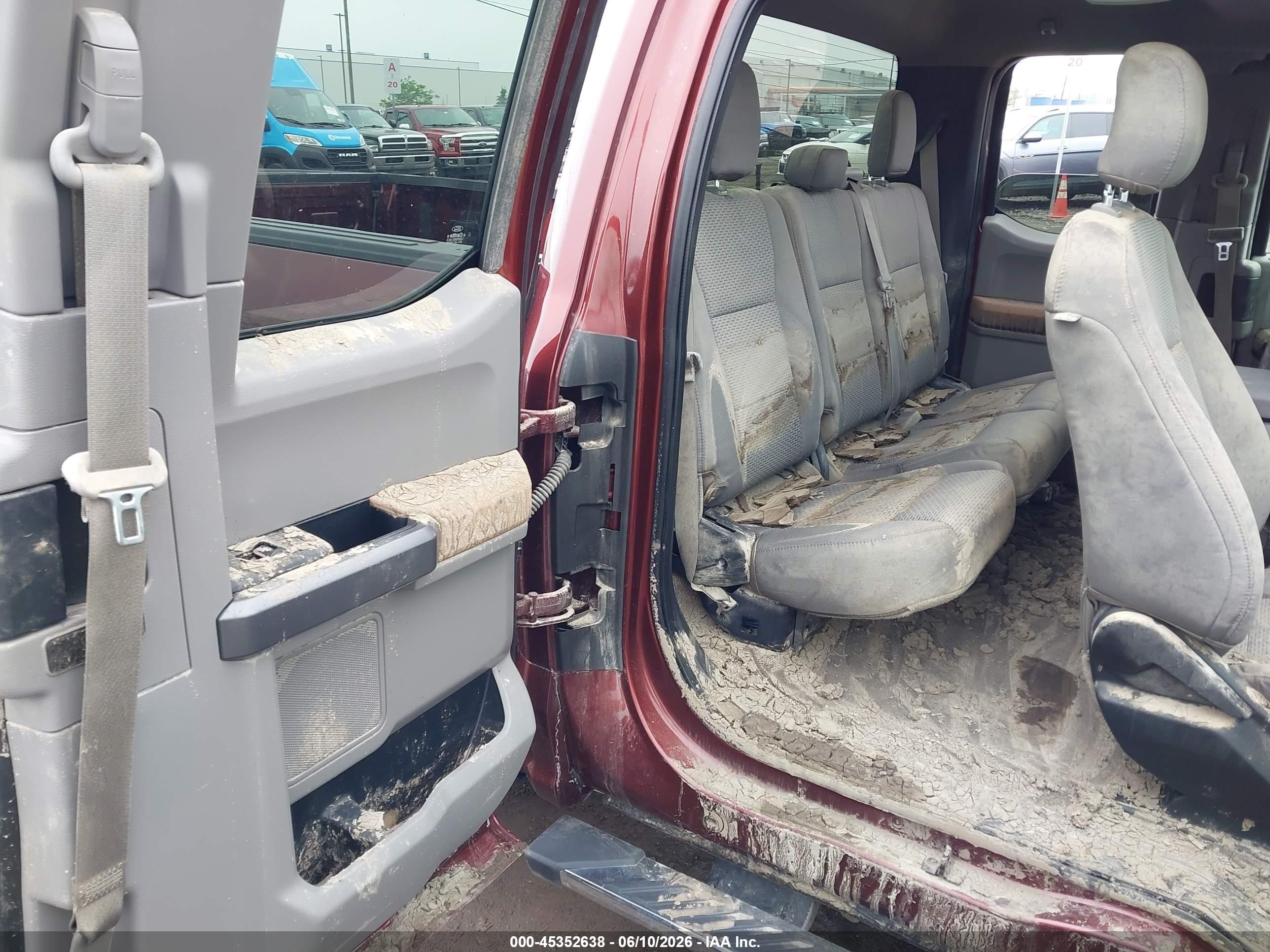2015 Ford F-150 Xlt Burgundy vin: 1FTEX1EP5FFC18096