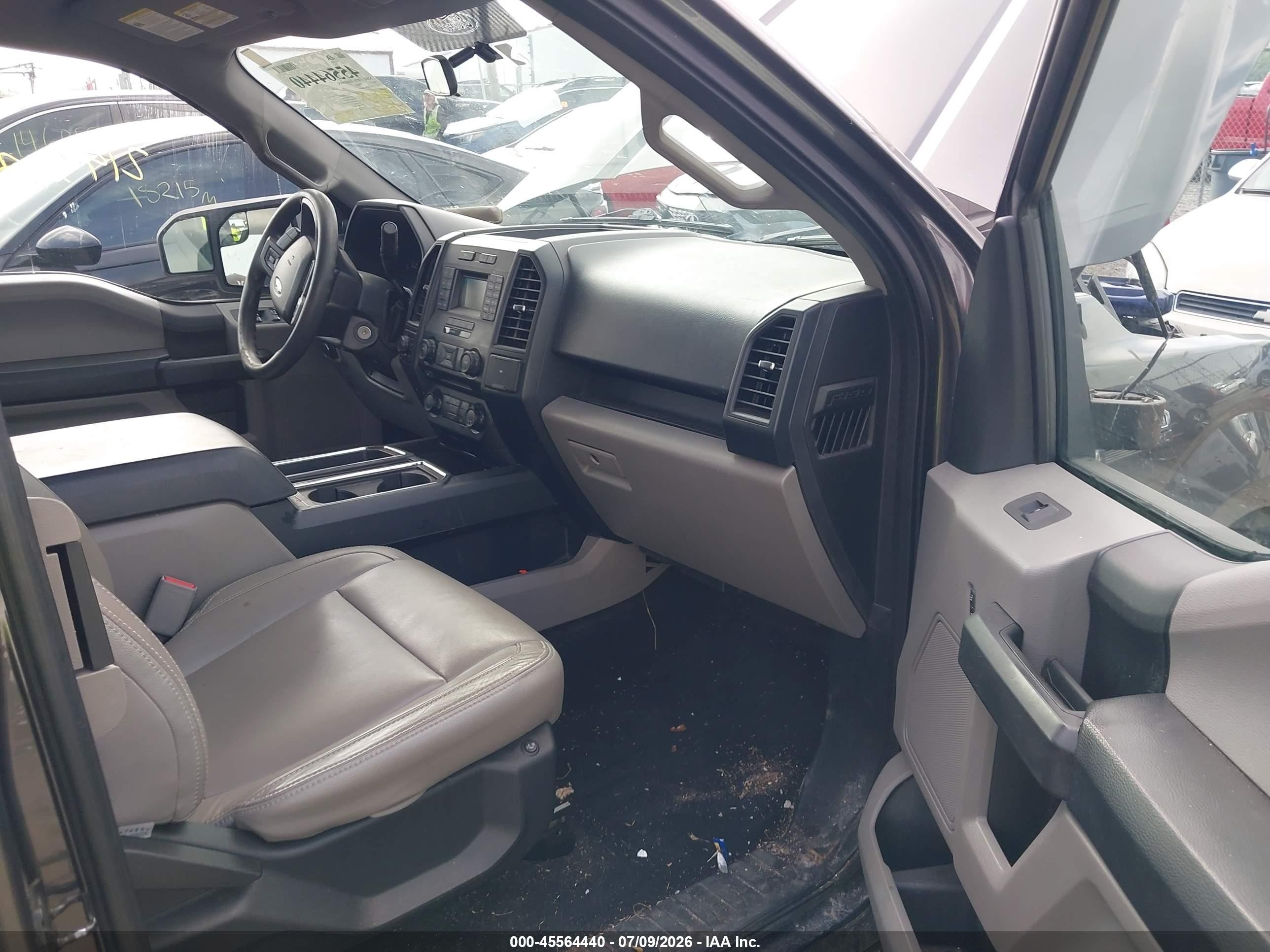 2015 Ford F-150 Lariat/xl/xlt Серый vin: 1FTEX1EP5FFD04606