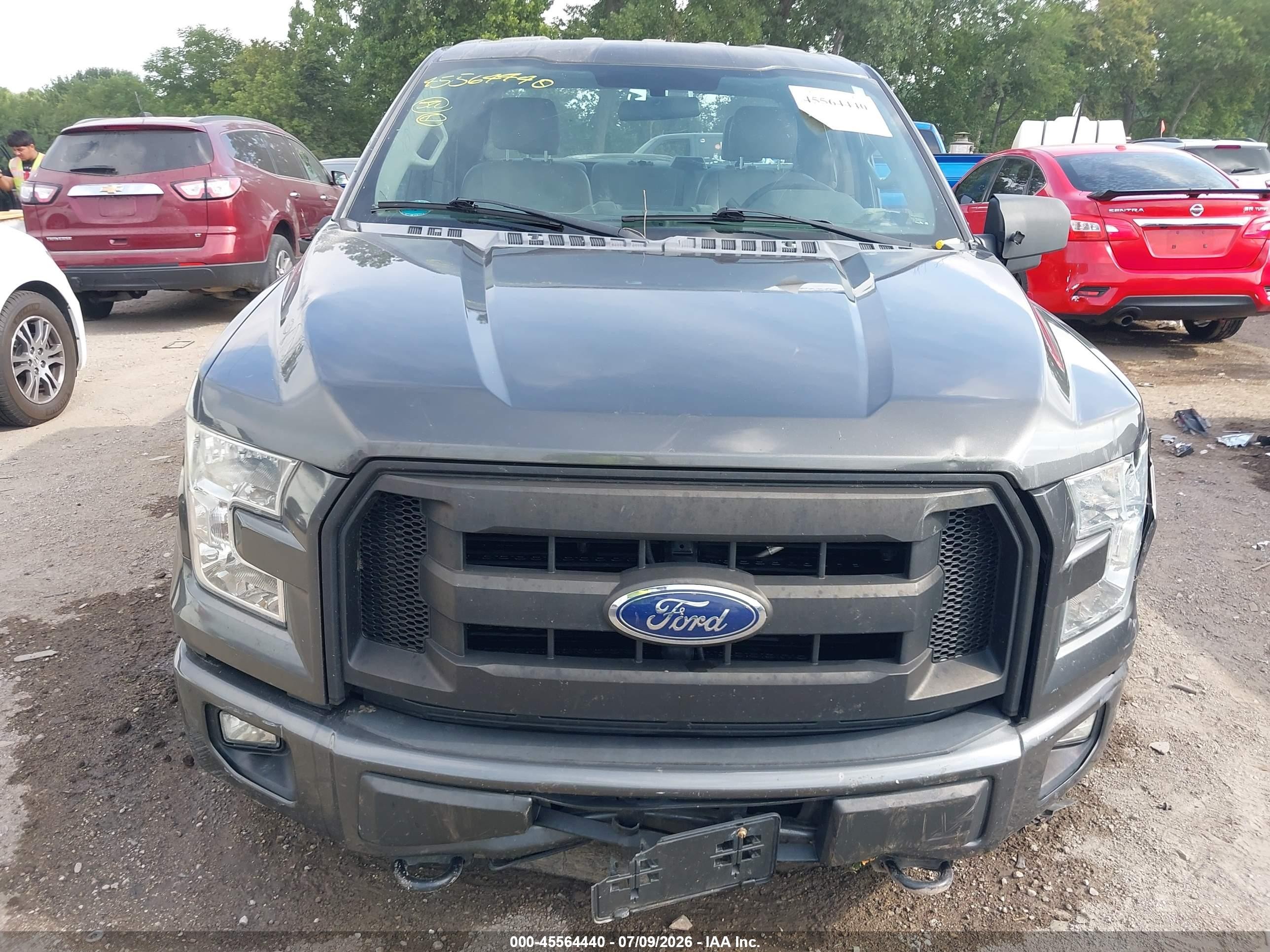 2015 Ford F-150 Lariat/xl/xlt Серый vin: 1FTEX1EP5FFD04606