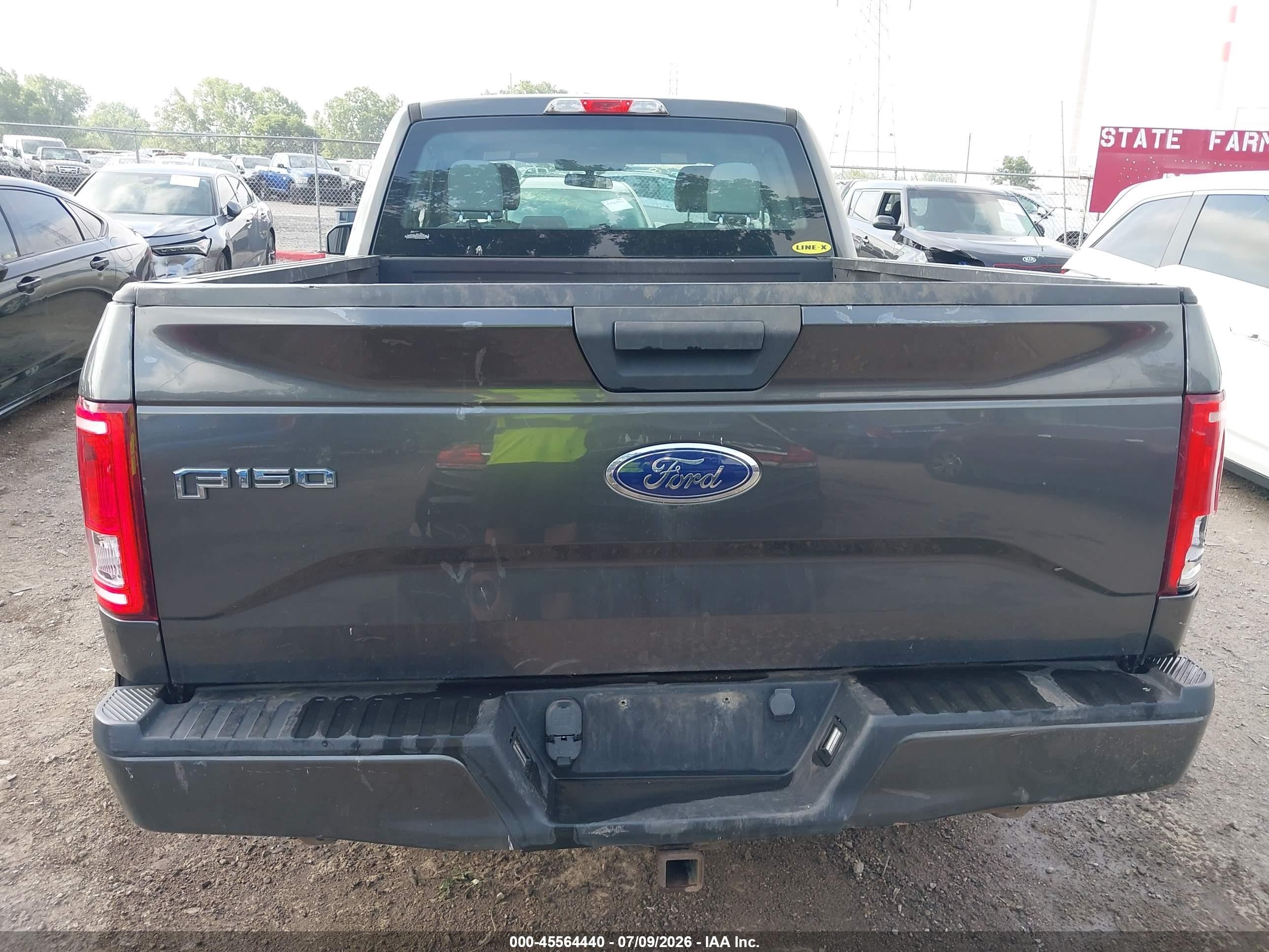 2015 Ford F-150 Lariat/xl/xlt Серый vin: 1FTEX1EP5FFD04606